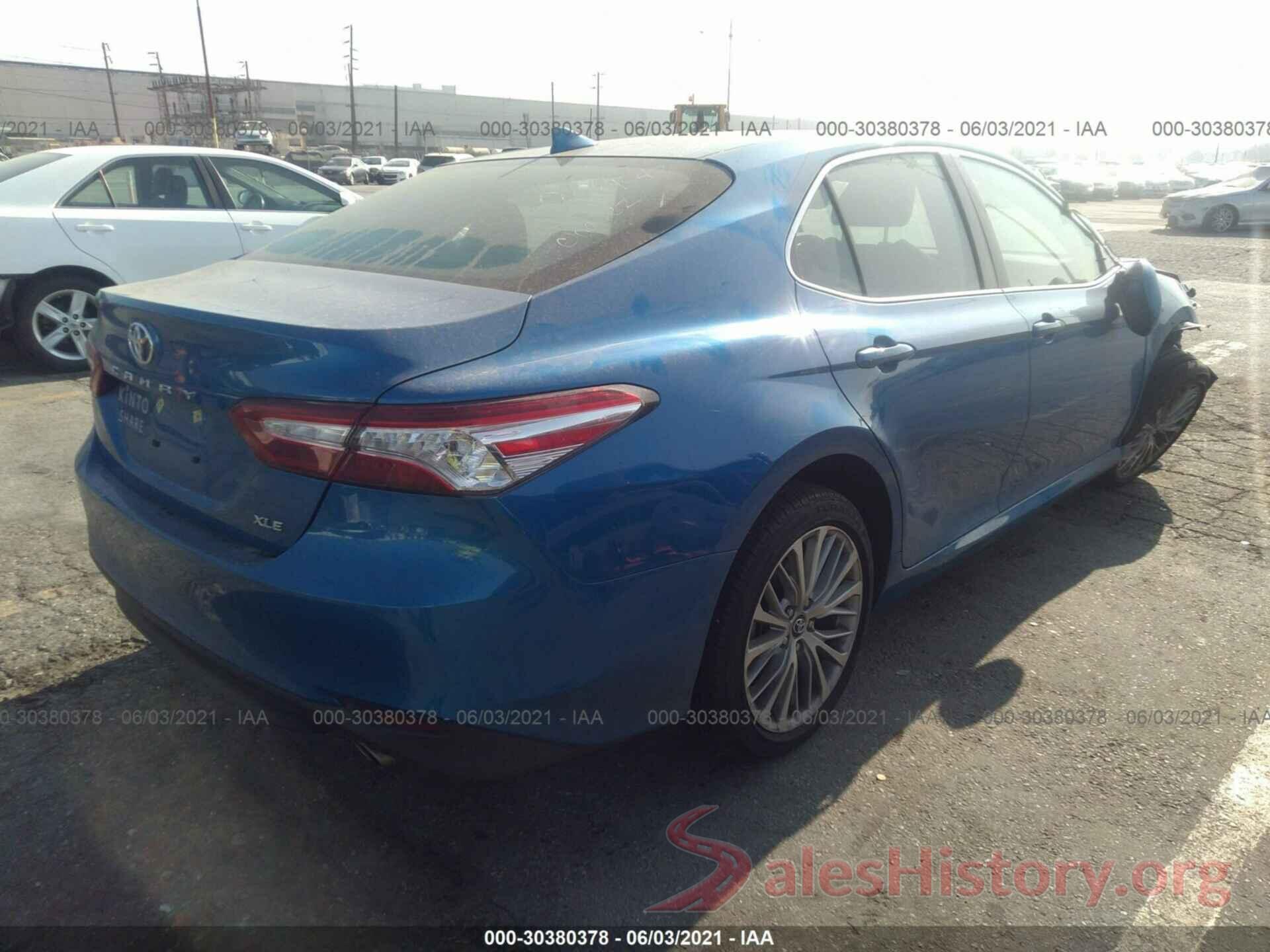 4T1B11HK7KU255382 2019 TOYOTA CAMRY