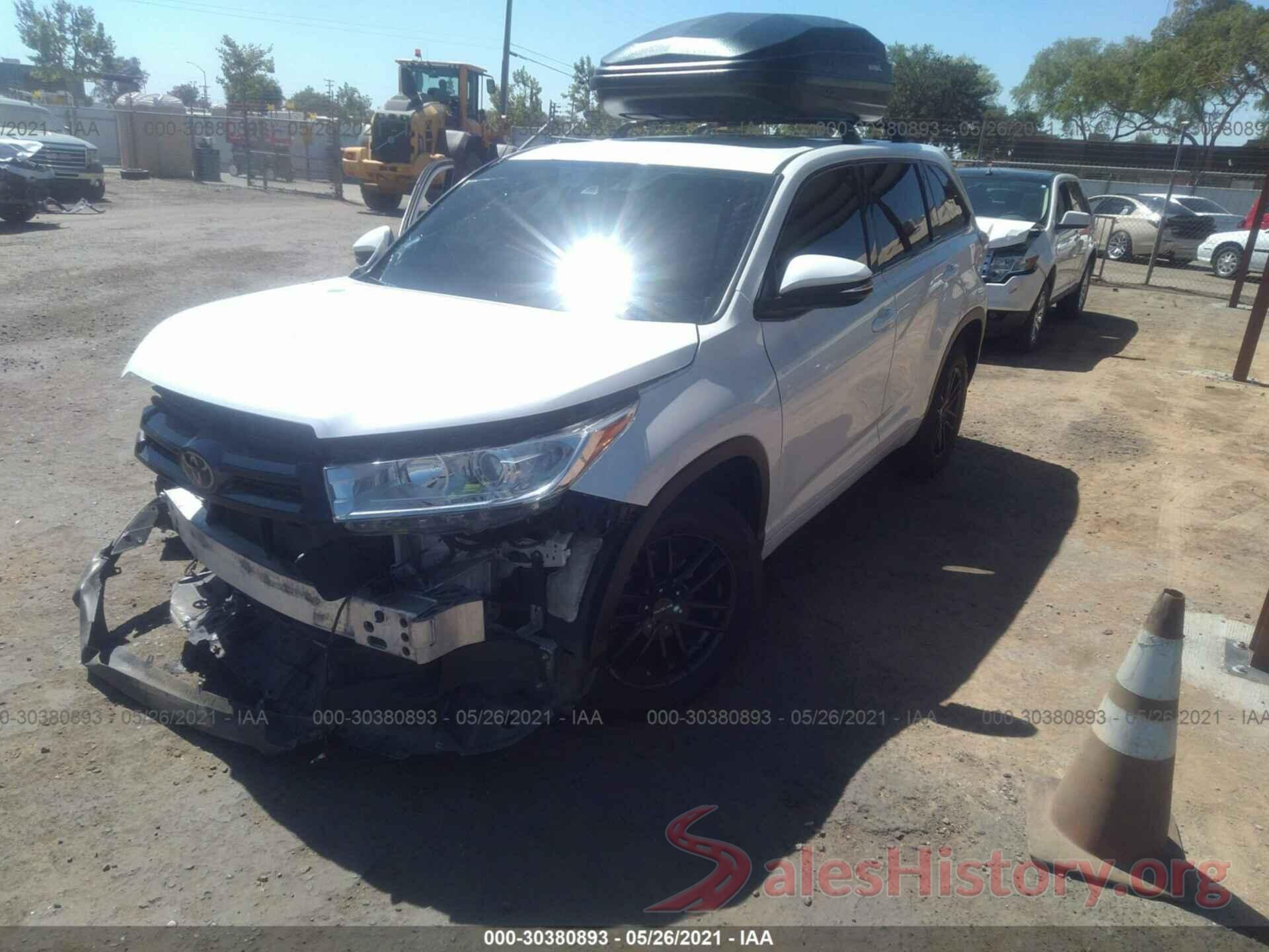 5TDZZRFH6JS264529 2018 TOYOTA HIGHLANDER