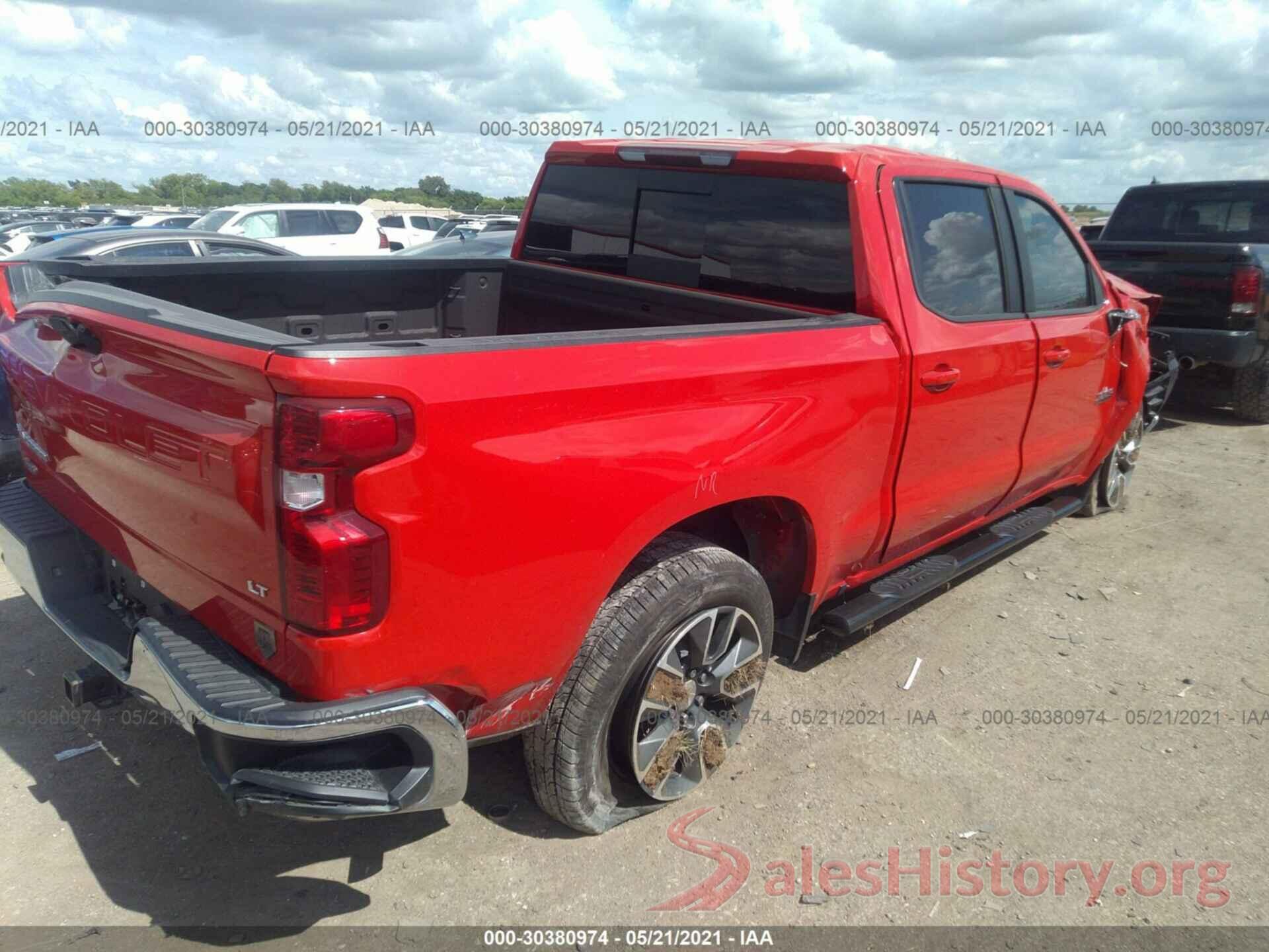 3GCPWCEDXLG125419 2020 CHEVROLET SILVERADO 1500