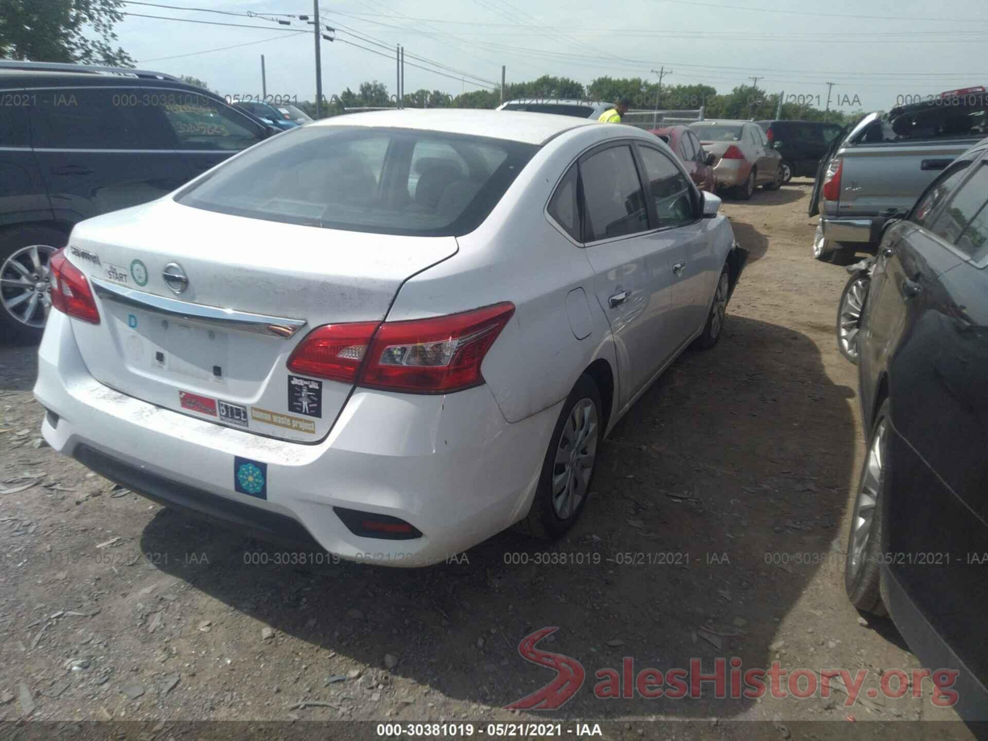 3N1AB7AP1GY303343 2016 NISSAN SENTRA