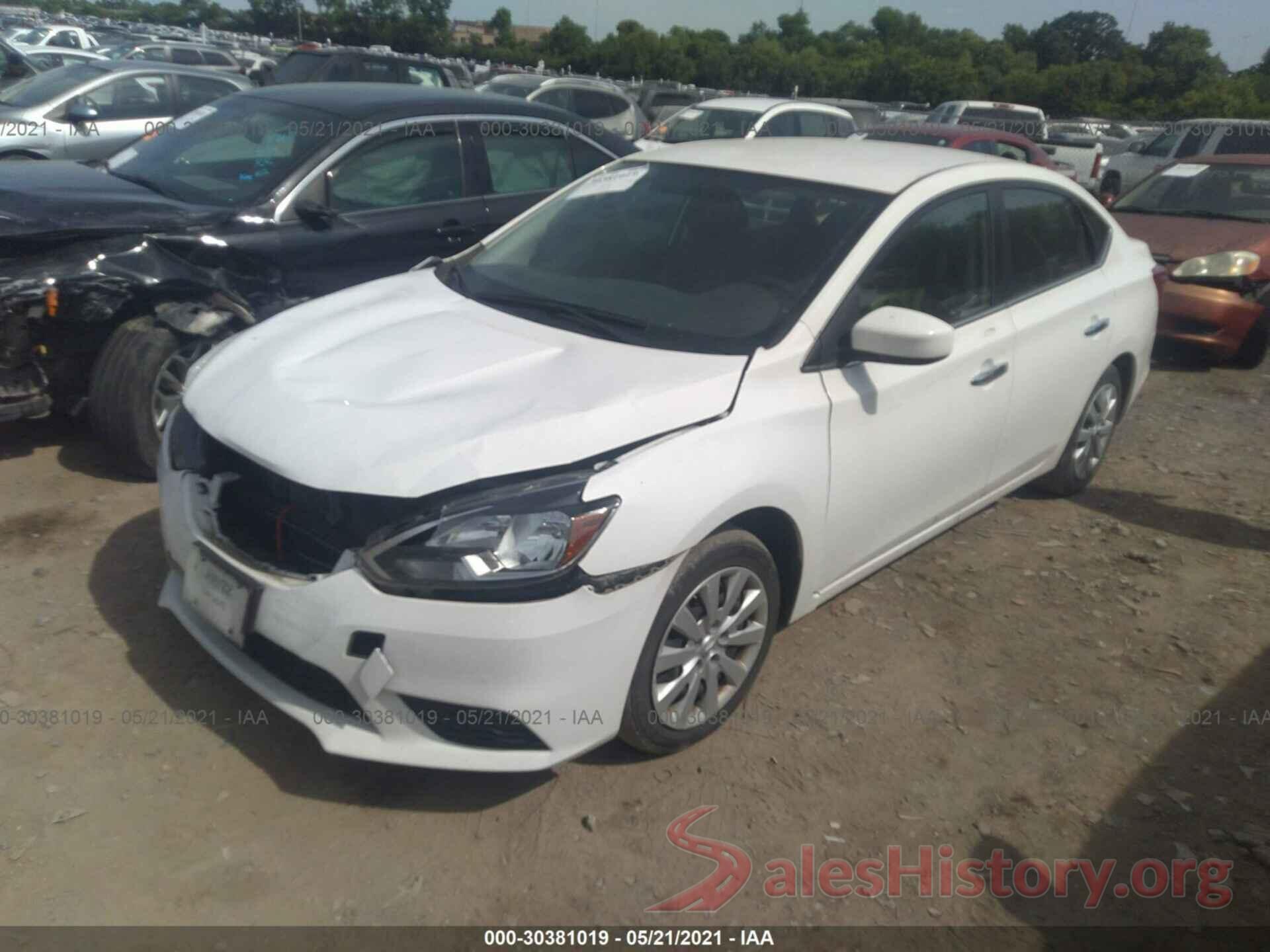 3N1AB7AP1GY303343 2016 NISSAN SENTRA