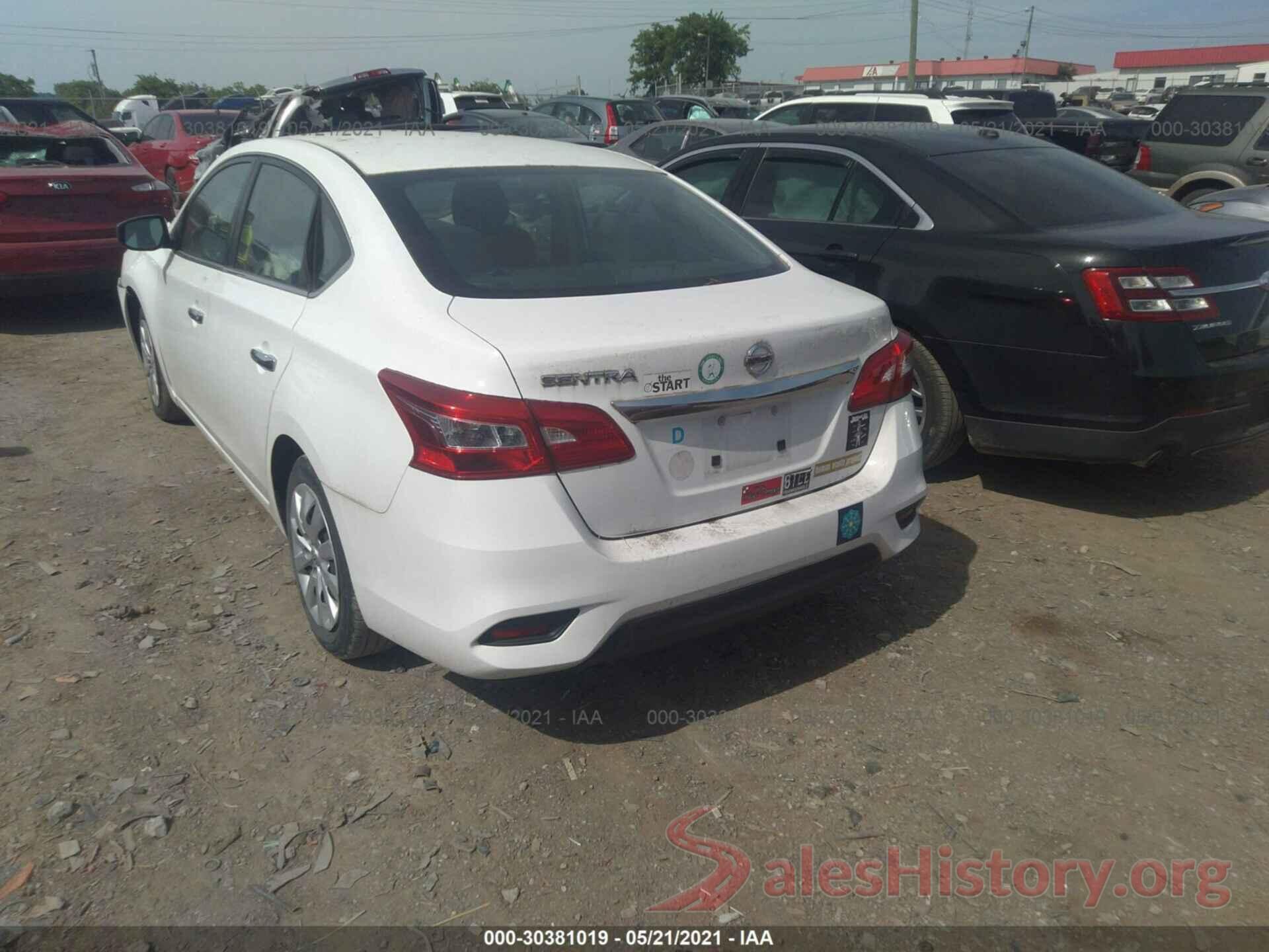 3N1AB7AP1GY303343 2016 NISSAN SENTRA