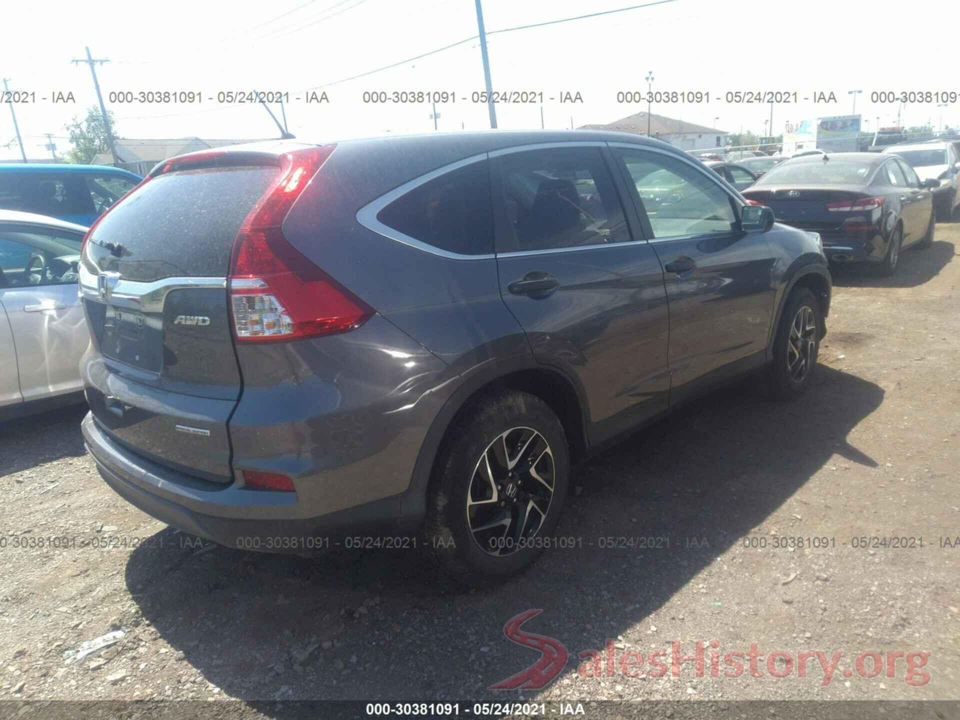 2HKRM4H41GH696939 2016 HONDA CR-V