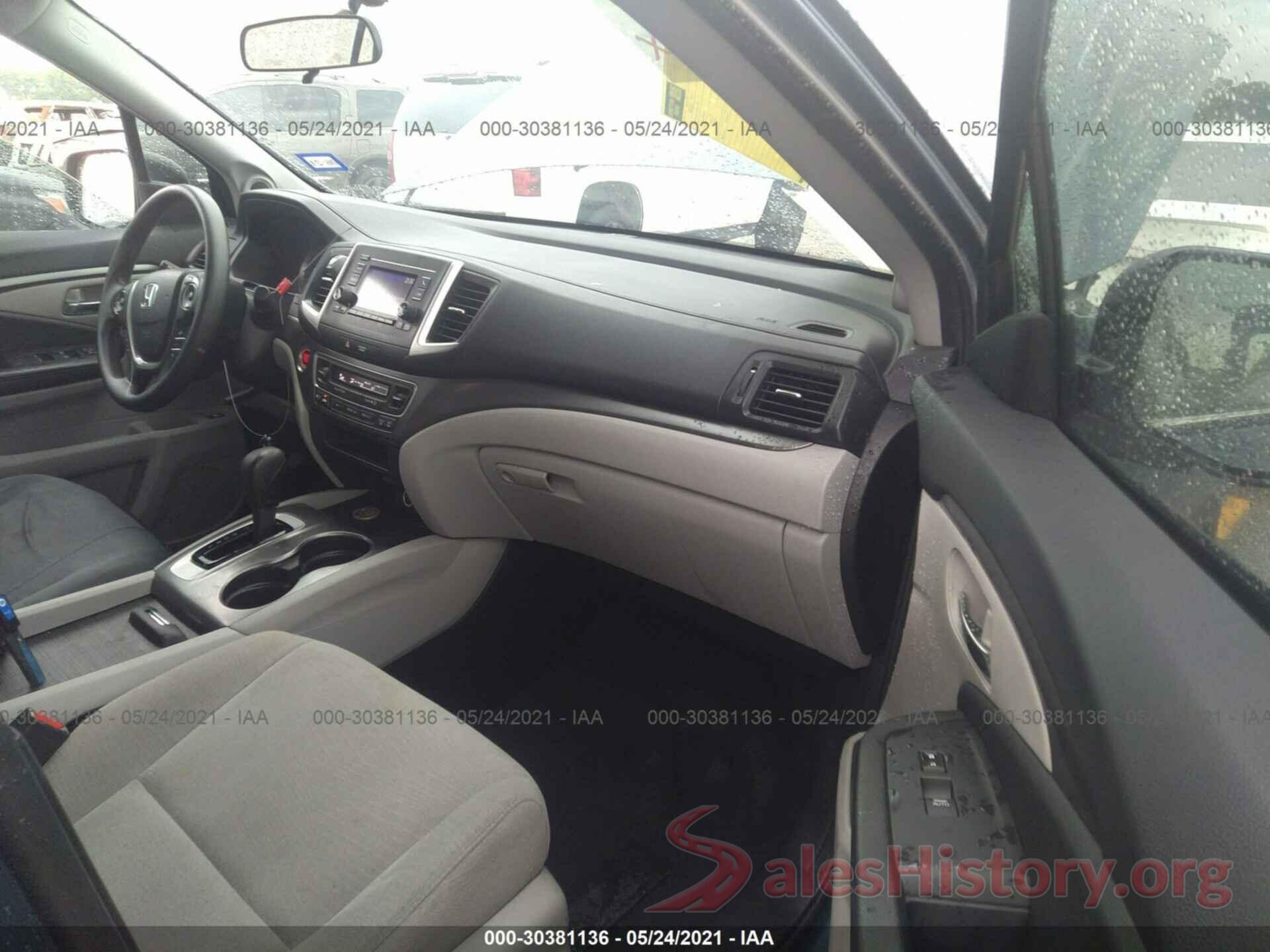 5FNYF5H14GB008514 2016 HONDA PILOT