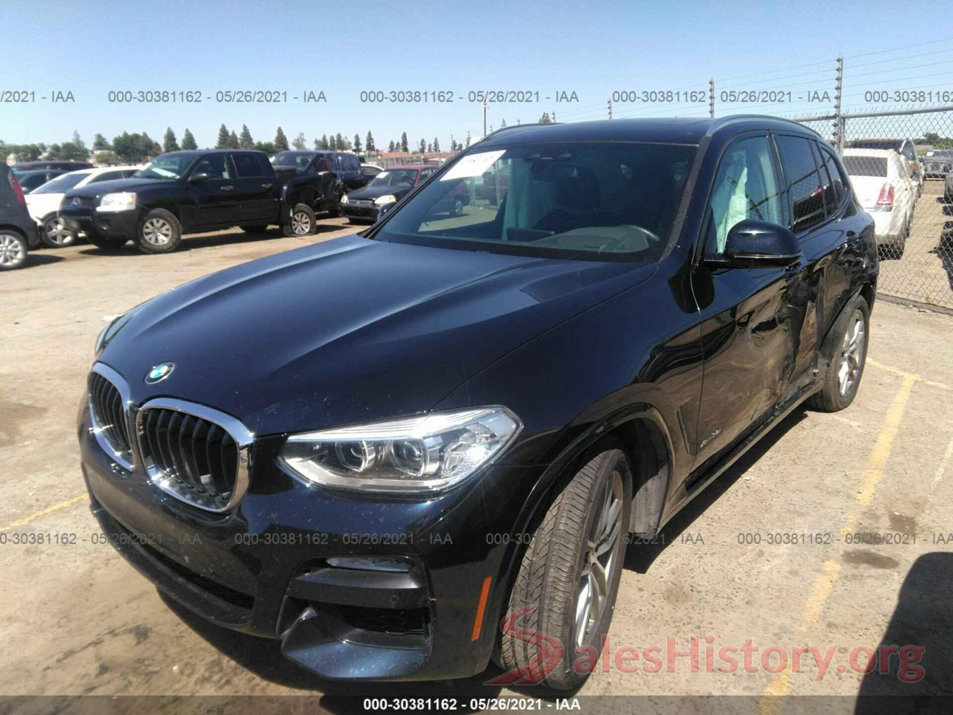 5UXTR9C5XJLC69395 2018 BMW X3