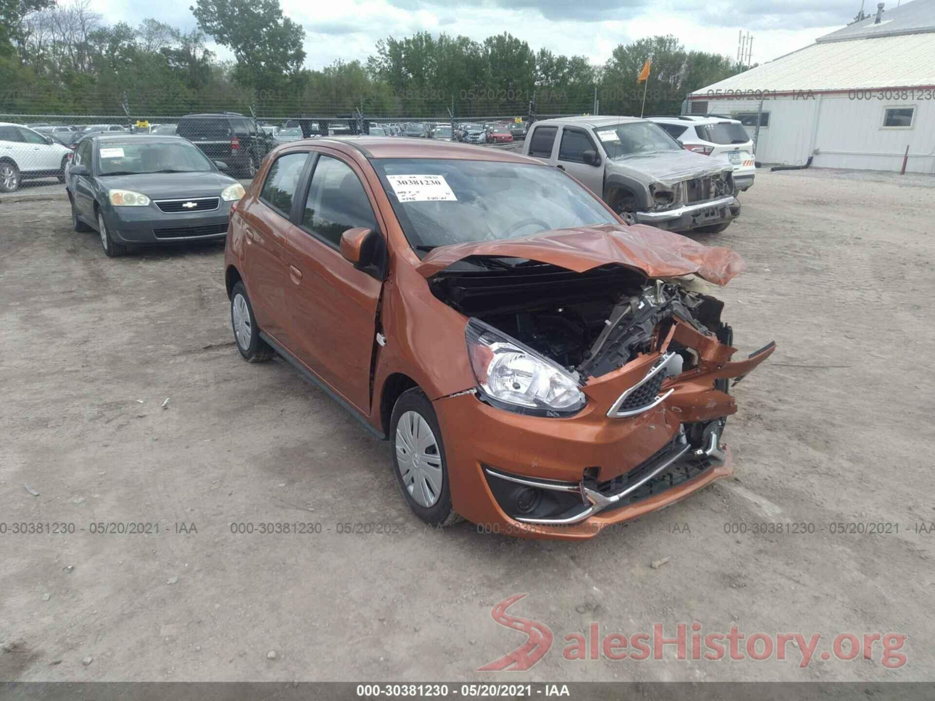 ML32A3HJ6LH007371 2020 MITSUBISHI MIRAGE