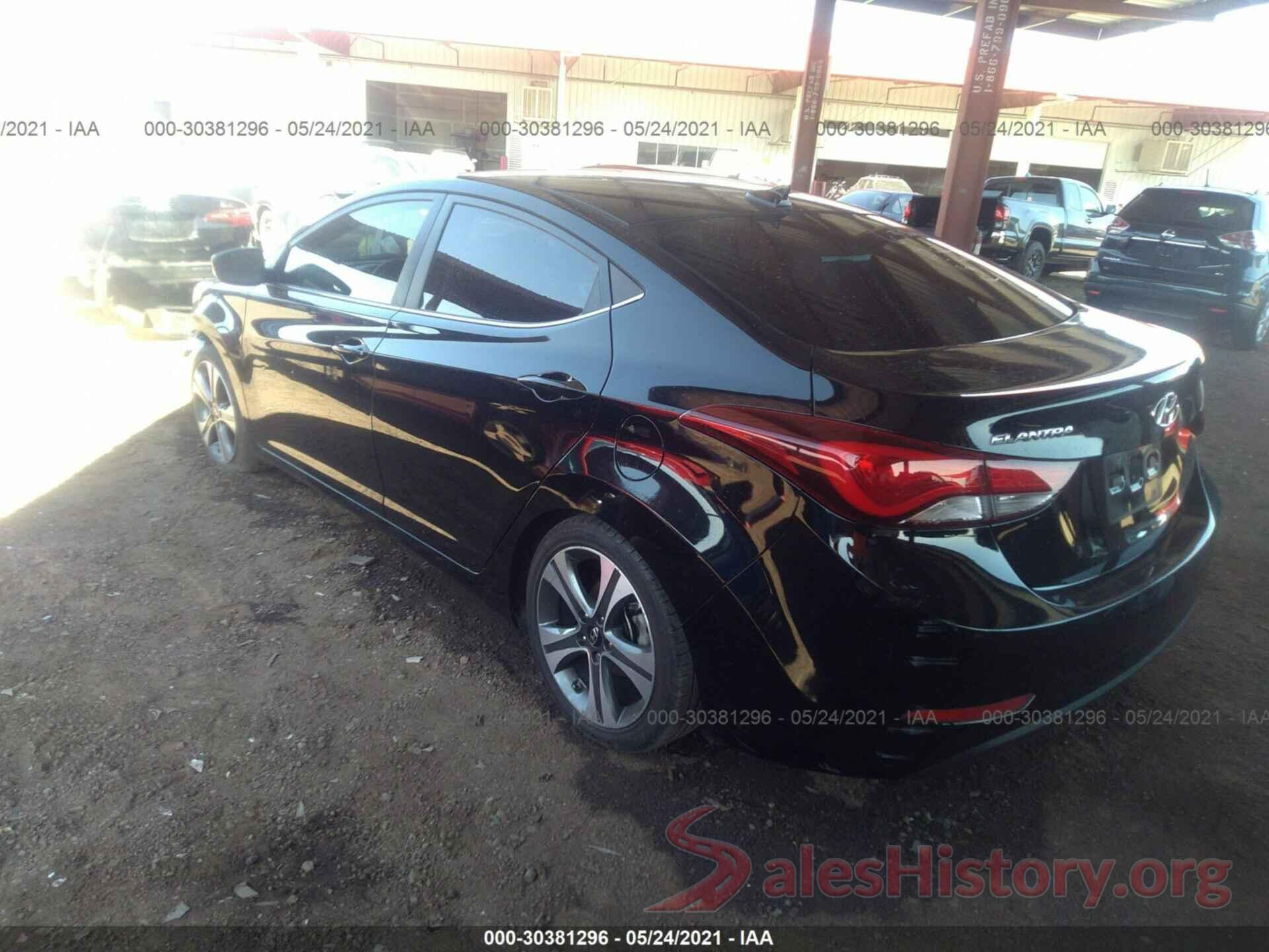 KMHDH4AH0GU567877 2016 HYUNDAI ELANTRA