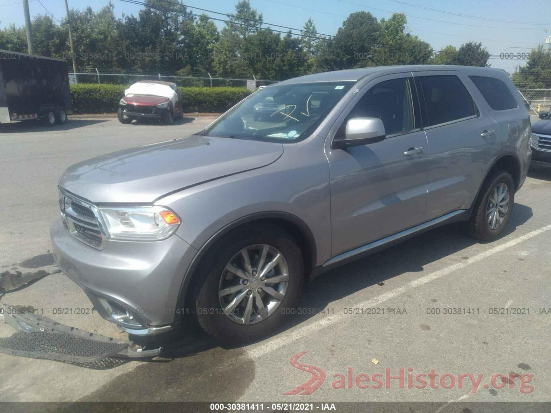 1C4RDHAG8GC394460 2016 DODGE DURANGO