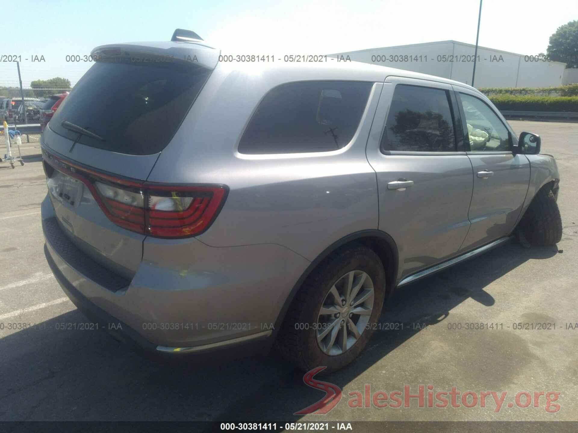 1C4RDHAG8GC394460 2016 DODGE DURANGO