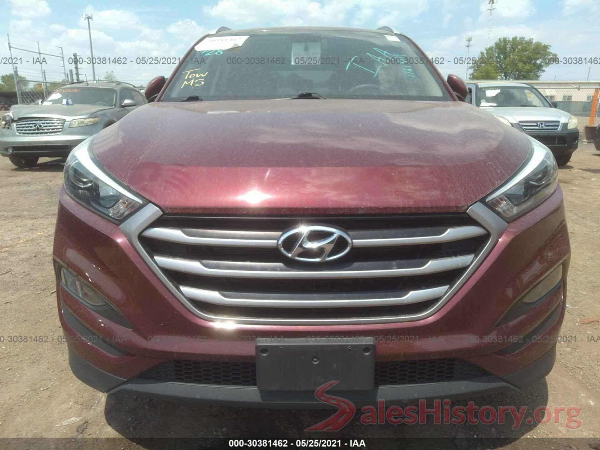 KM8J33A43HU331721 2017 HYUNDAI TUCSON