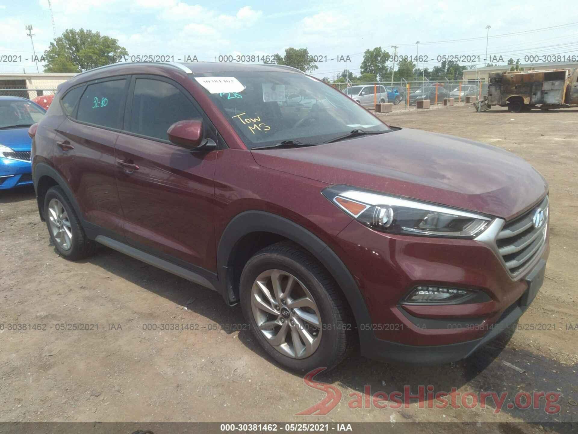 KM8J33A43HU331721 2017 HYUNDAI TUCSON