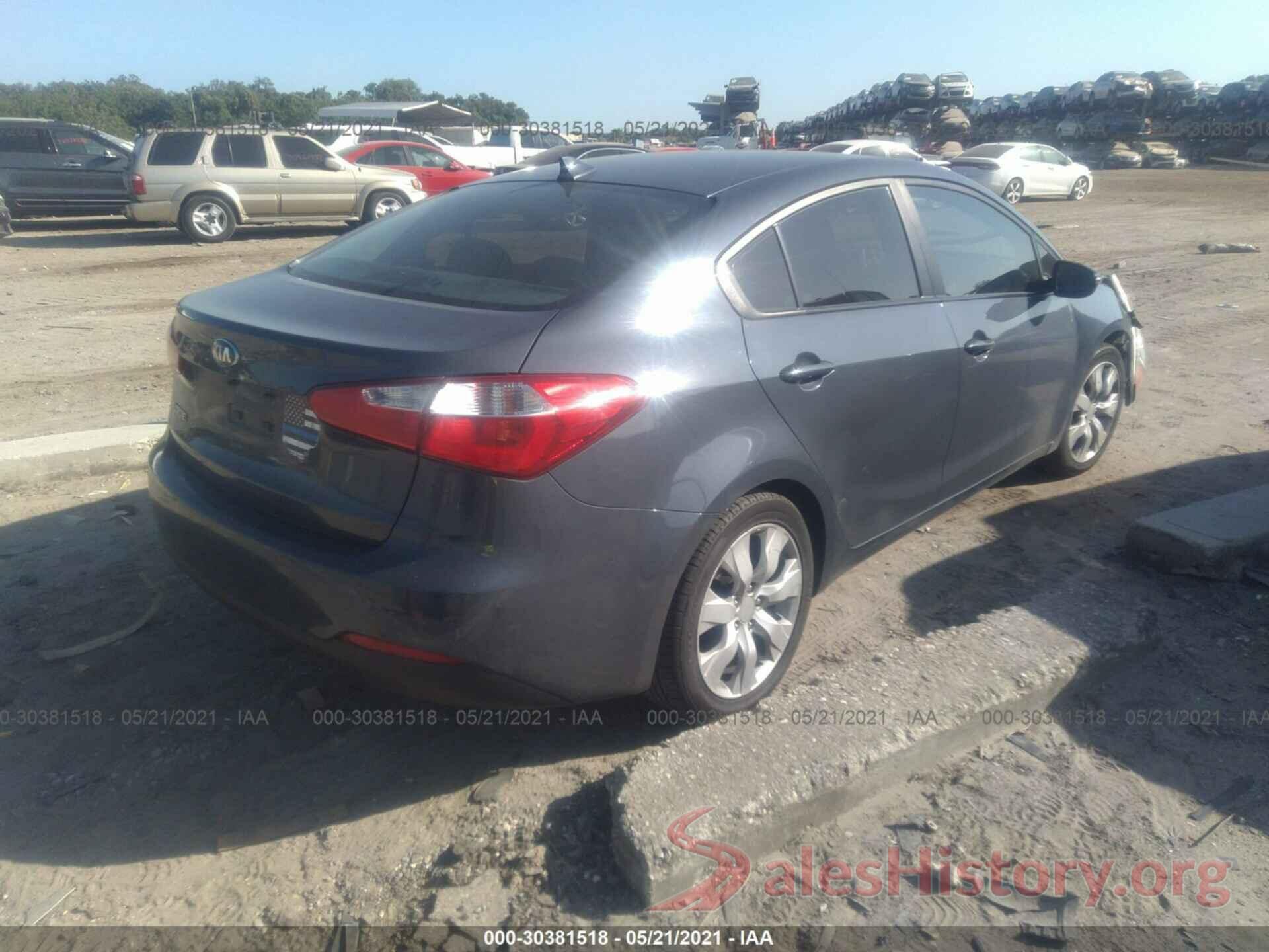 KNAFX4A69G5455276 2016 KIA FORTE