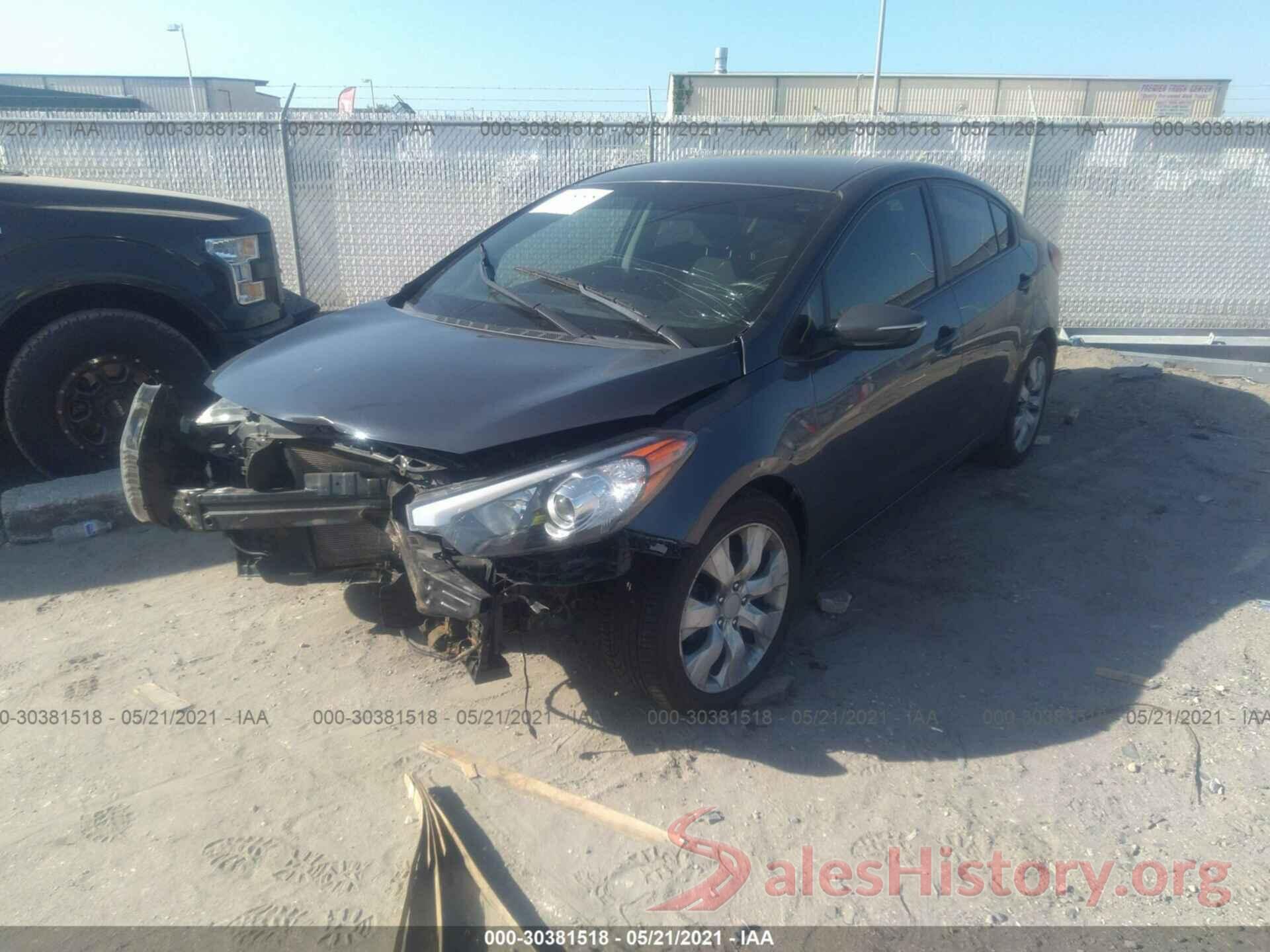 KNAFX4A69G5455276 2016 KIA FORTE