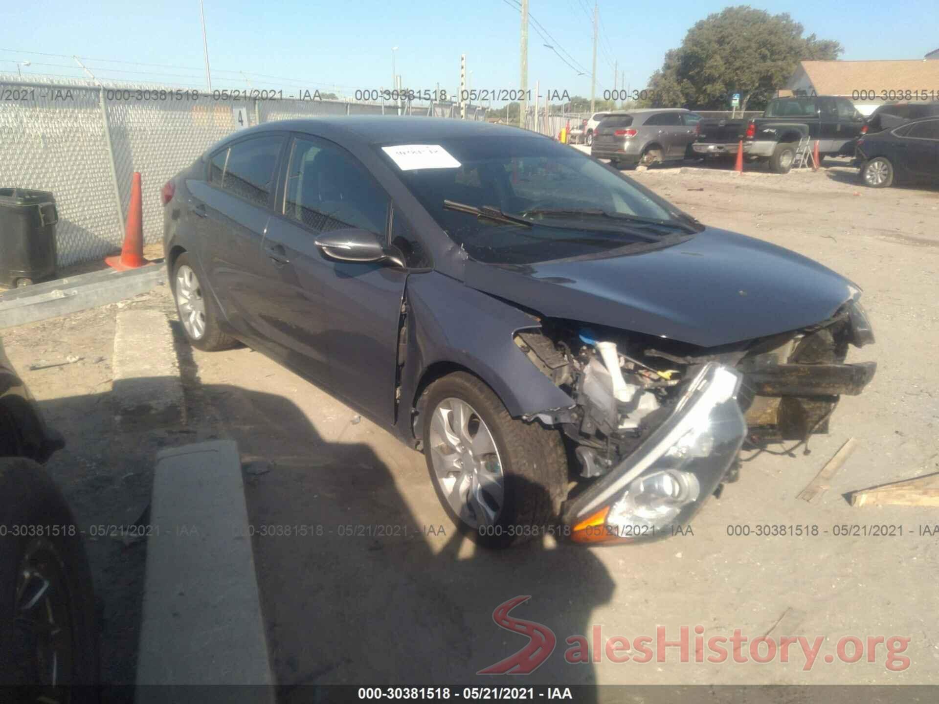 KNAFX4A69G5455276 2016 KIA FORTE