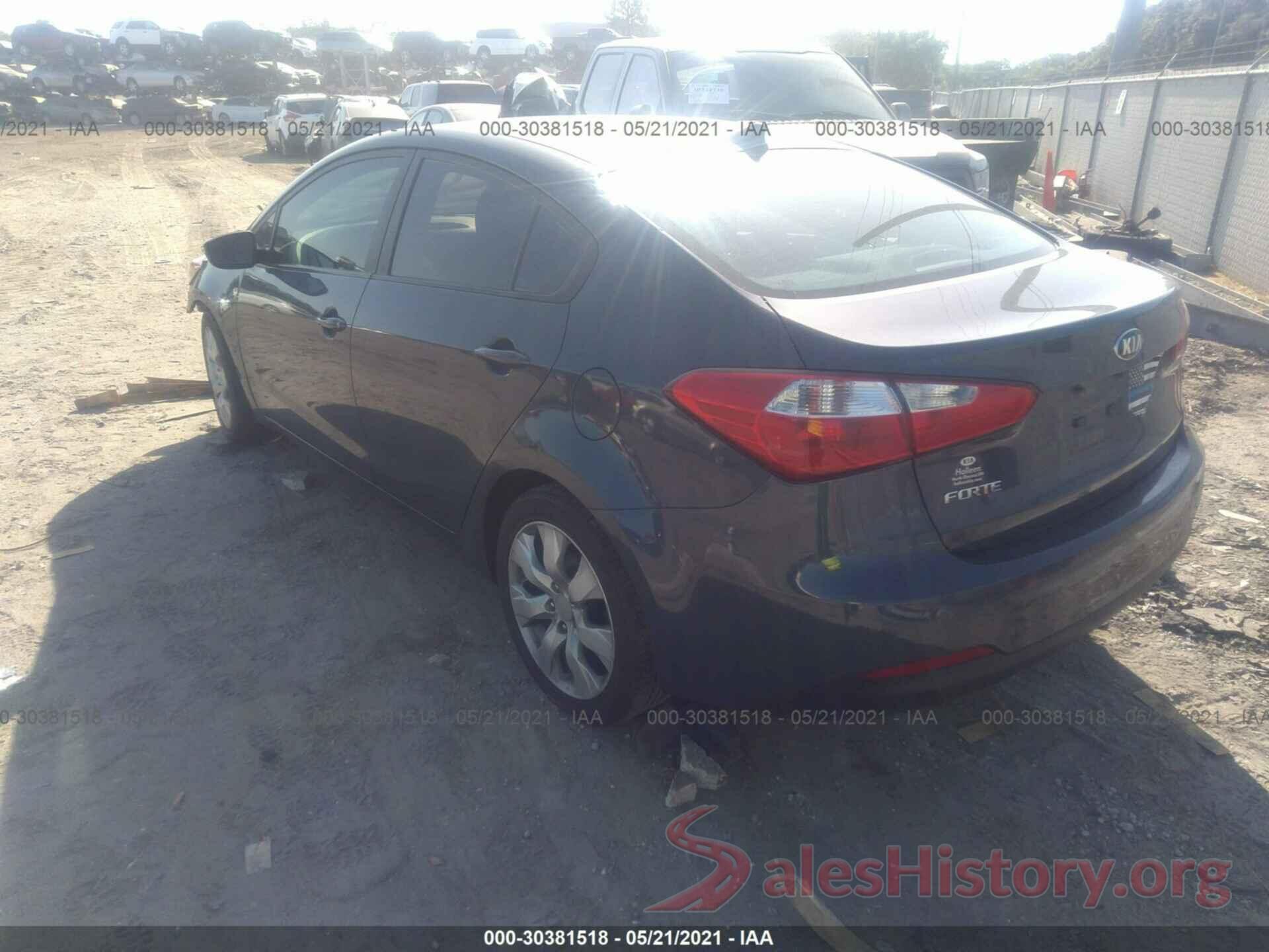 KNAFX4A69G5455276 2016 KIA FORTE