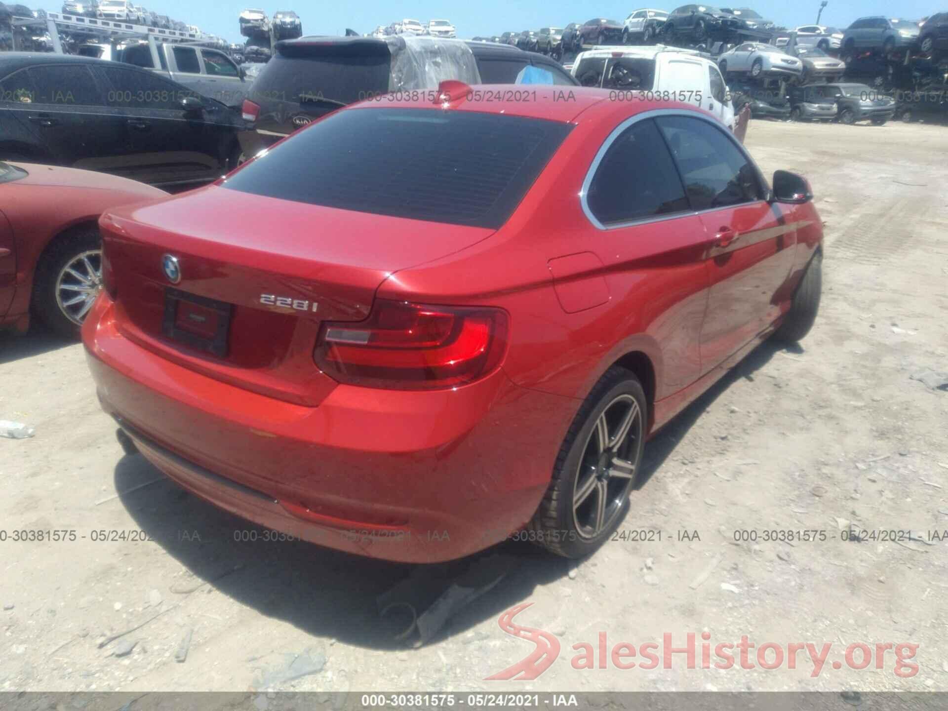 WBA1F9C52GV544234 2016 BMW 2 SERIES