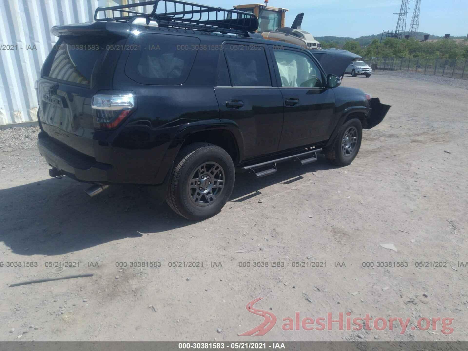 JTEHU5JRXM5845427 2021 TOYOTA 4RUNNER