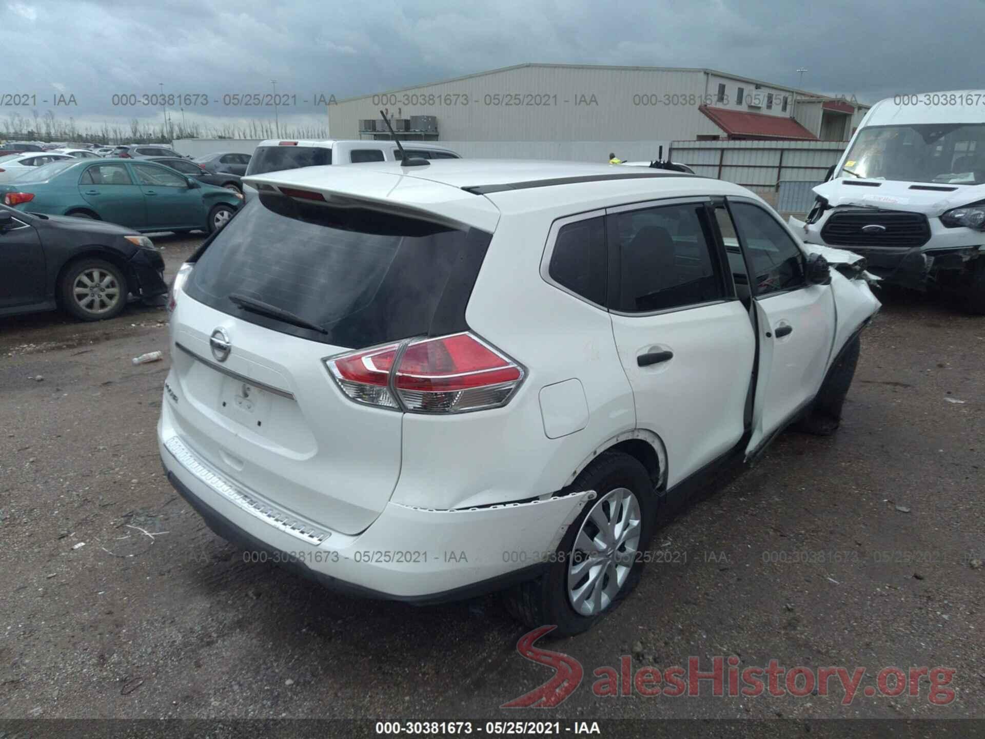 5N1AT2MT5GC851131 2016 NISSAN ROGUE