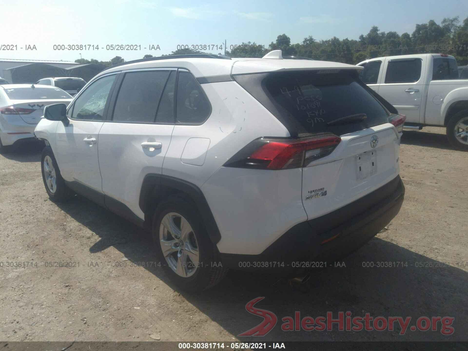 2T3W1RFVXMC092204 2021 TOYOTA RAV4