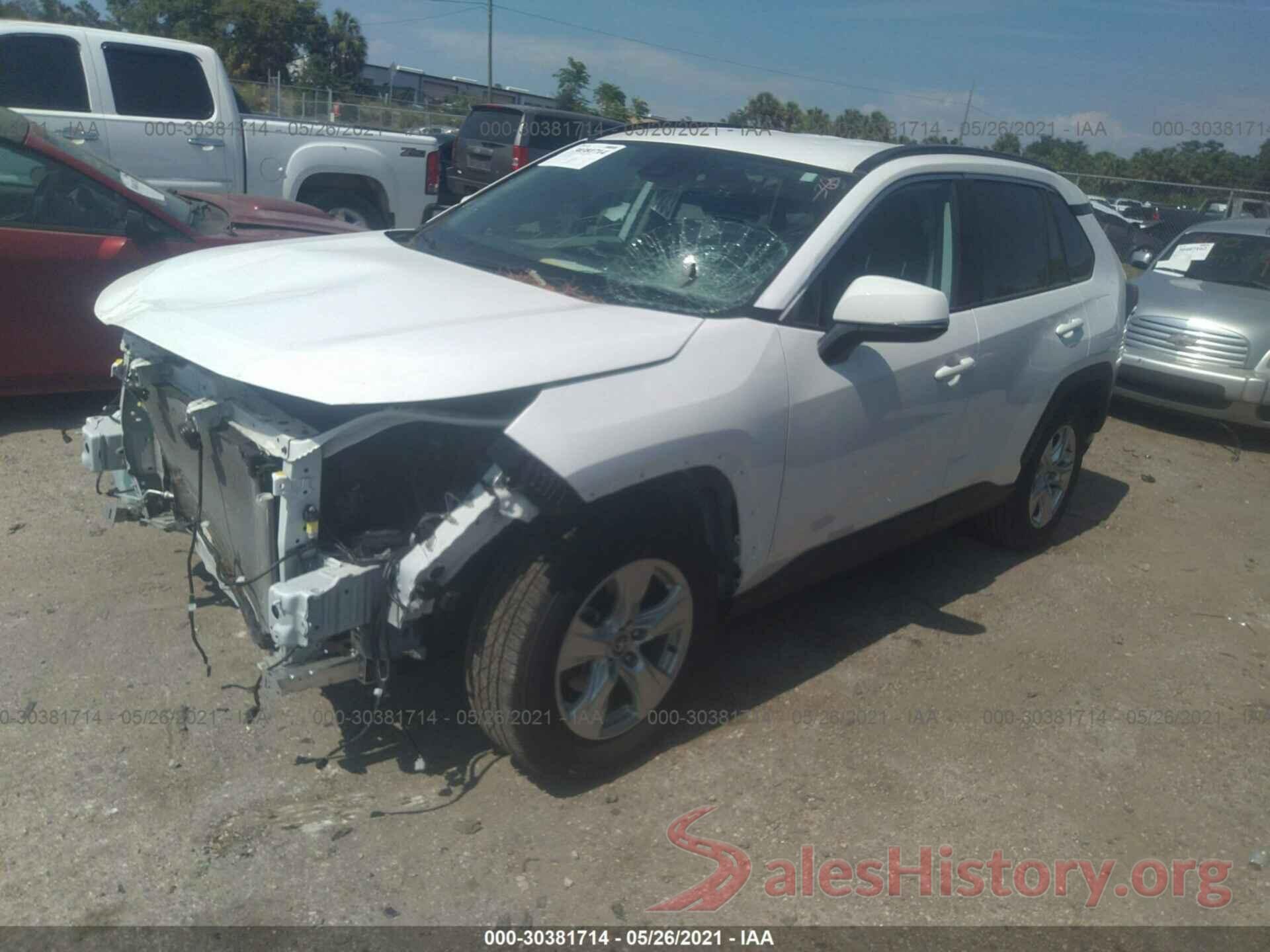 2T3W1RFVXMC092204 2021 TOYOTA RAV4