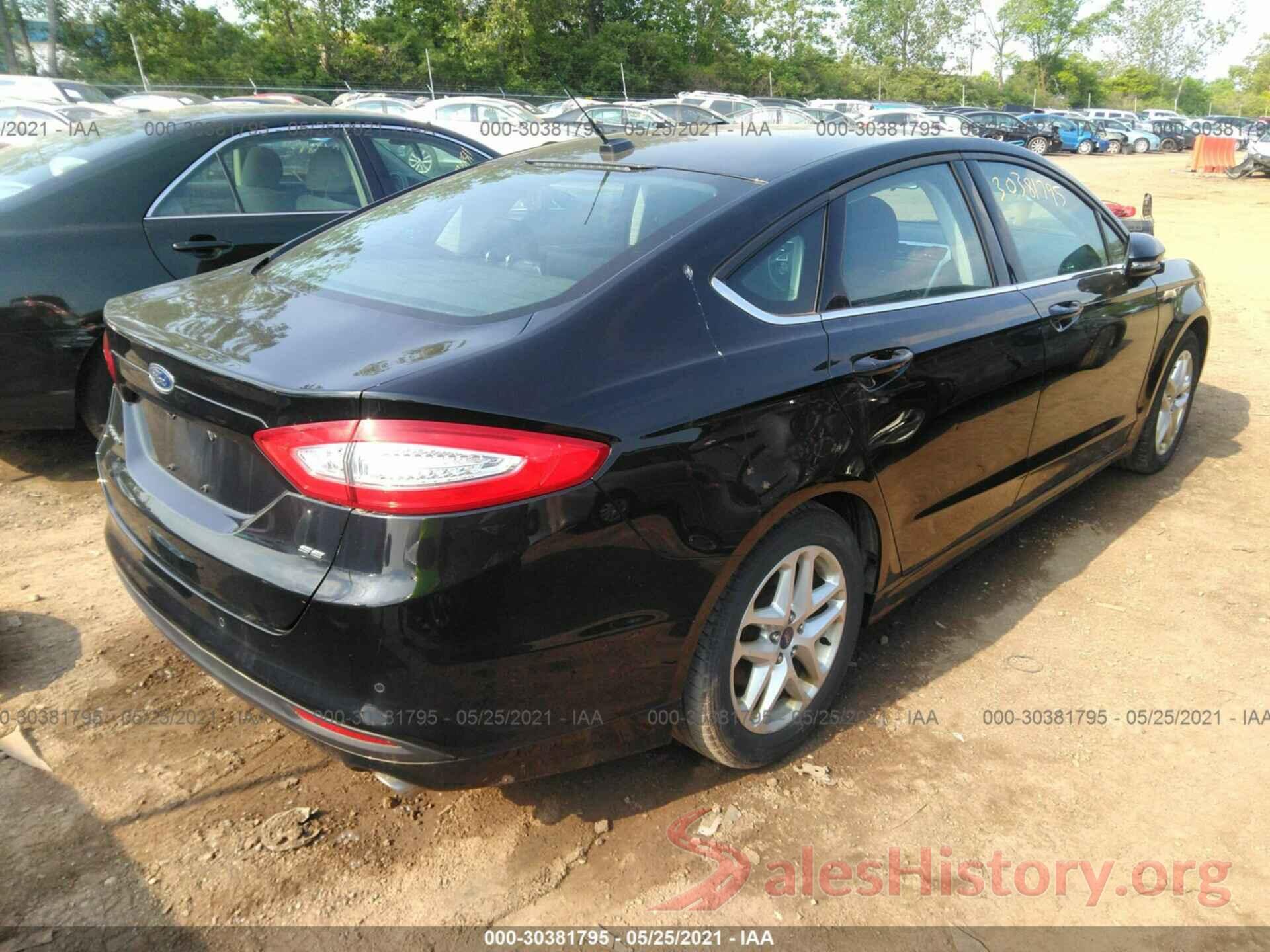 1FA6P0H77G5111154 2016 FORD FUSION