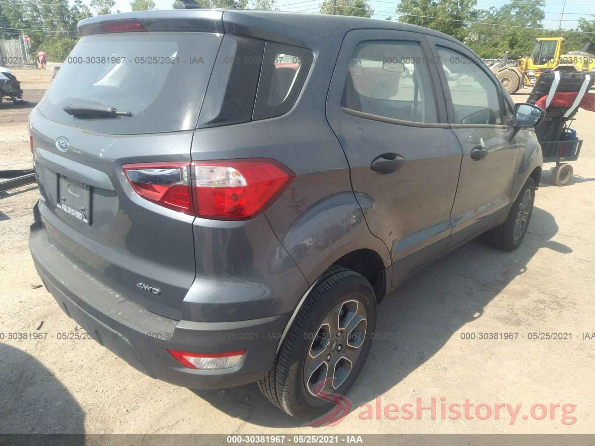 MAJ6S3FL1LC385889 2020 FORD ECOSPORT