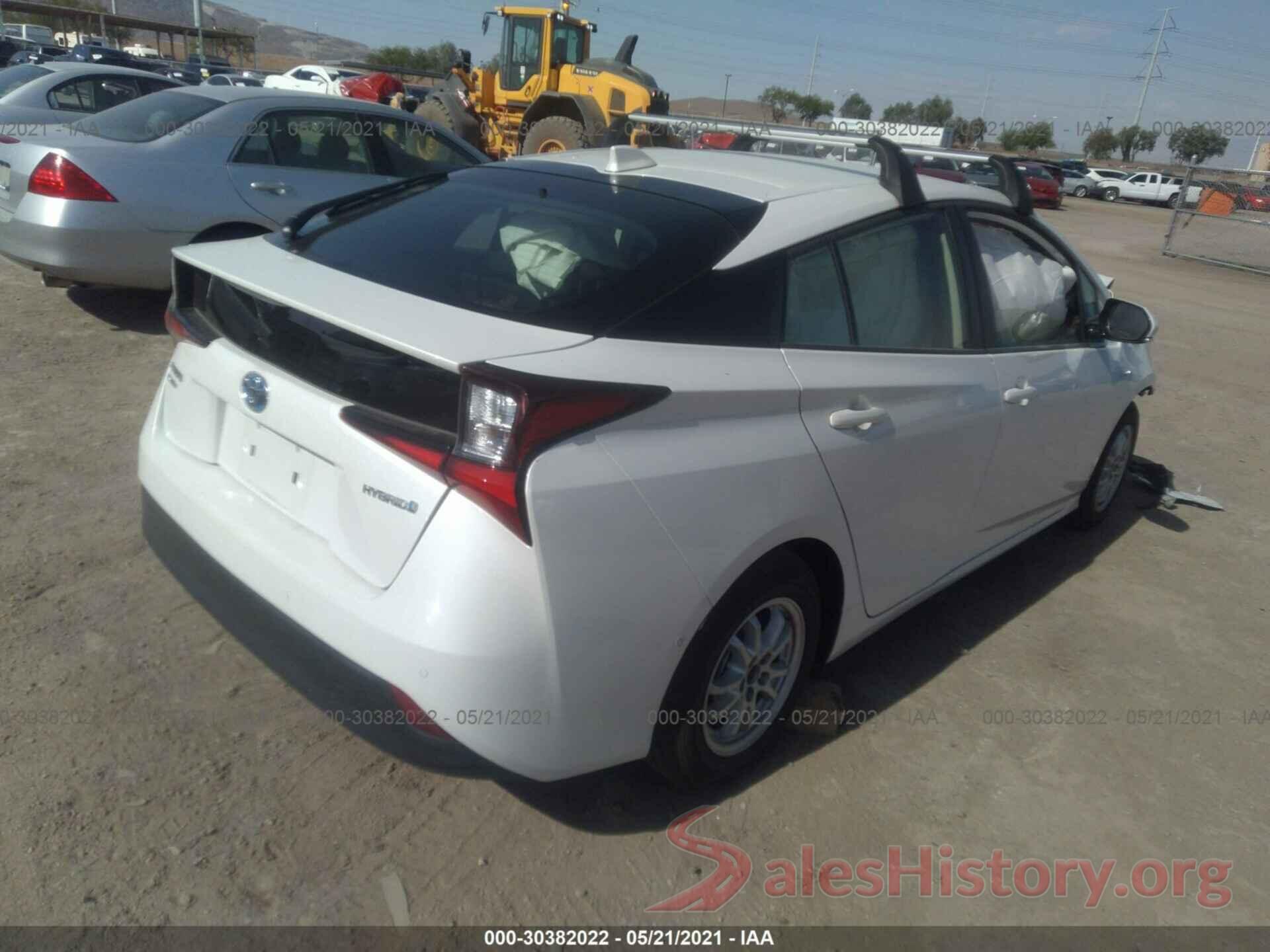 JTDL9RFU8L3018072 2020 TOYOTA PRIUS