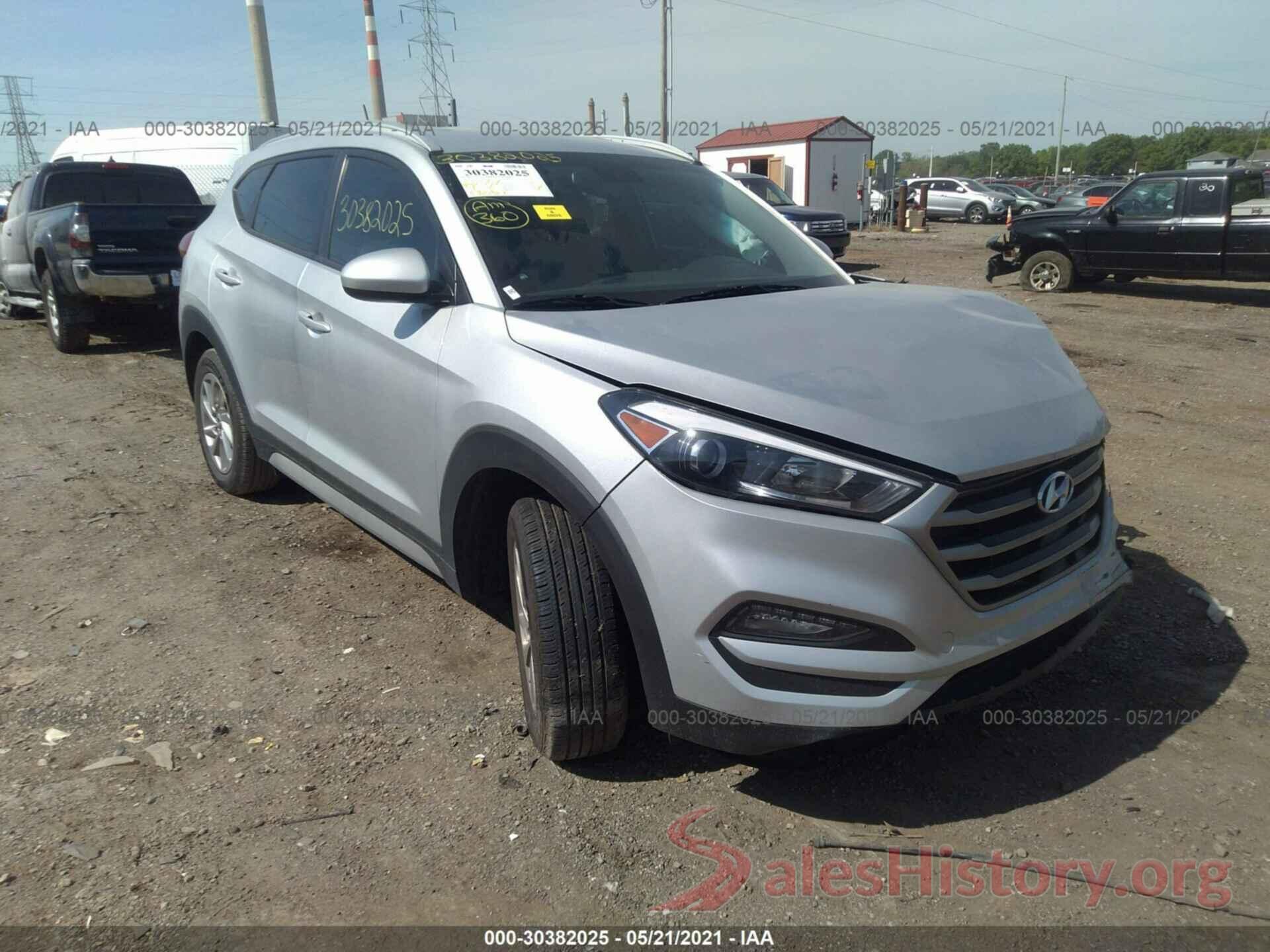 KM8J33A49HU365145 2017 HYUNDAI TUCSON