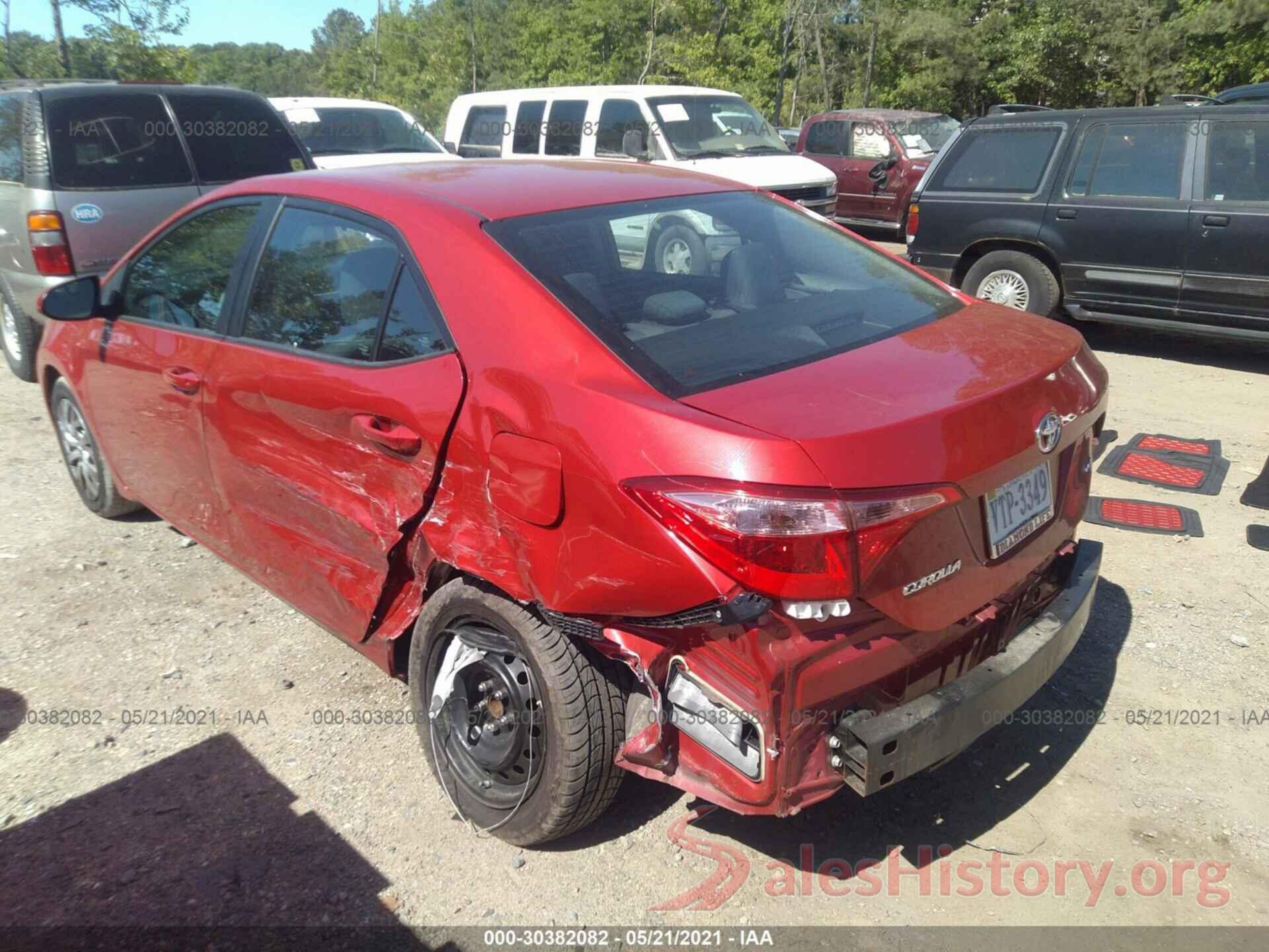 5YFBURHE2KP876899 2019 TOYOTA COROLLA