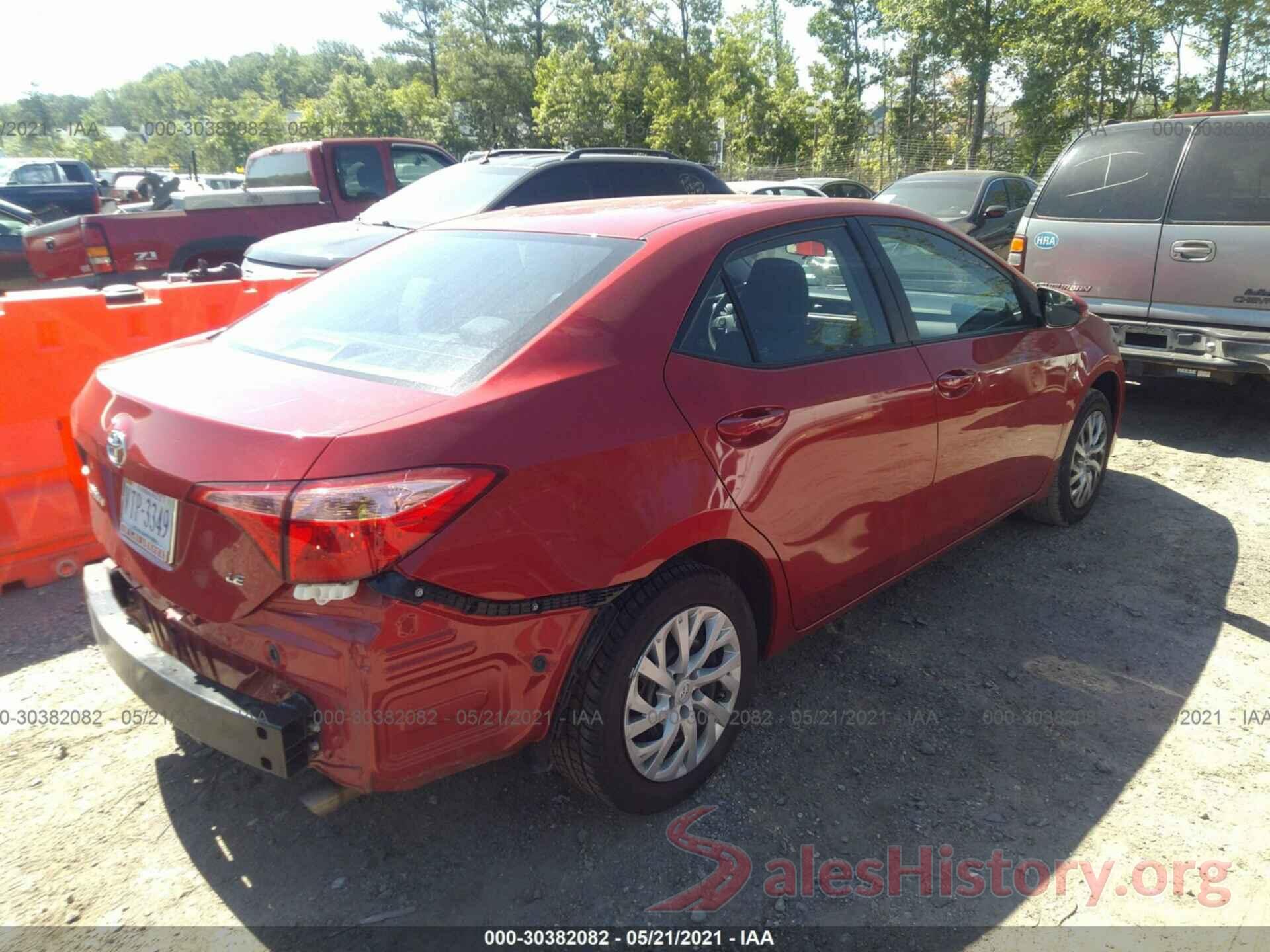 5YFBURHE2KP876899 2019 TOYOTA COROLLA