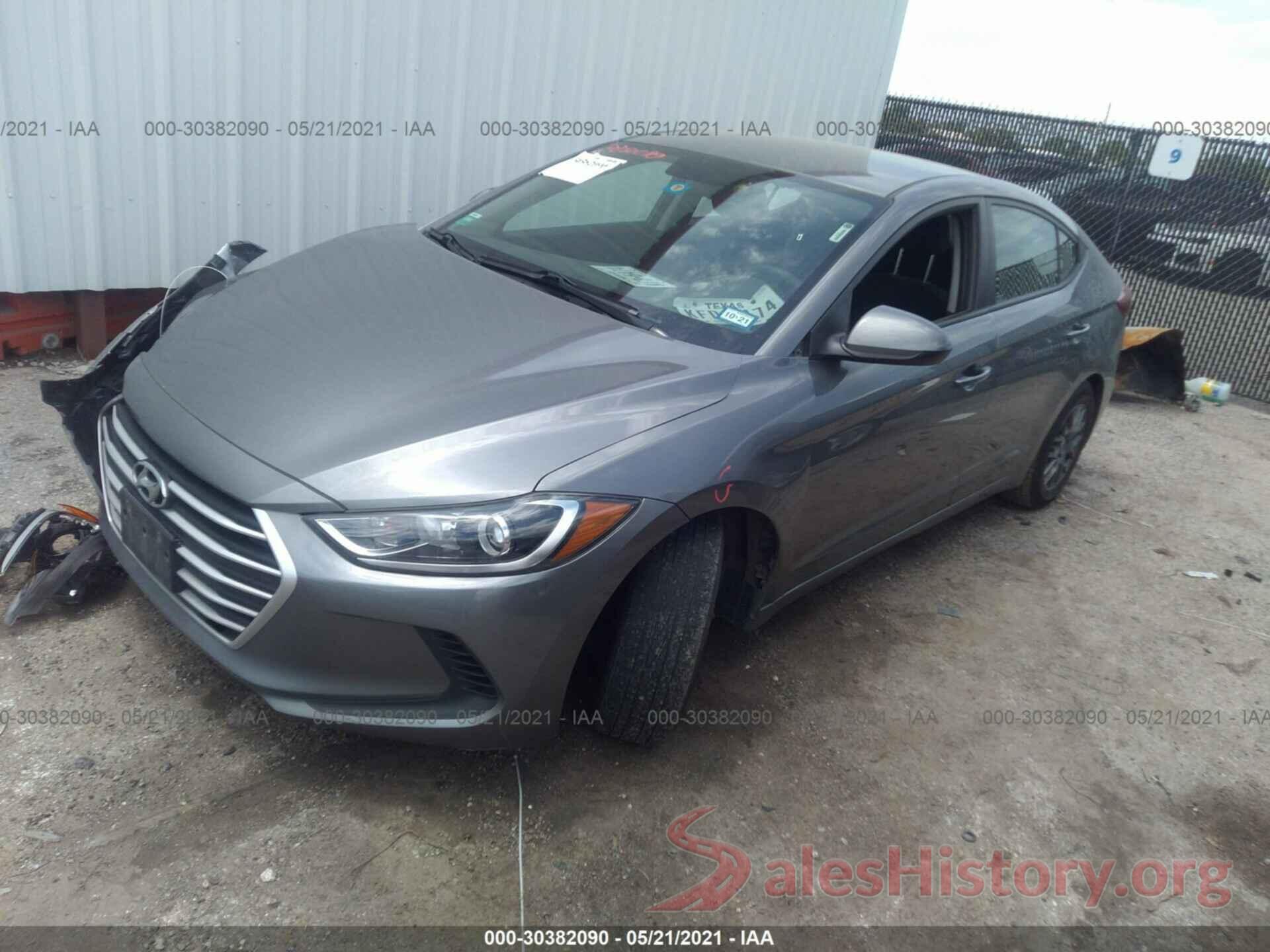 5NPD74LF8JH246271 2018 HYUNDAI ELANTRA