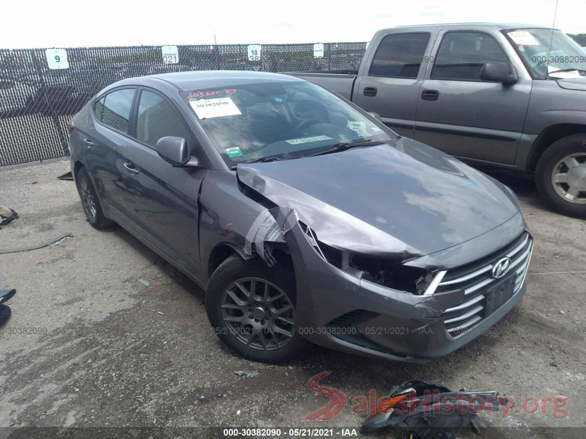 5NPD74LF8JH246271 2018 HYUNDAI ELANTRA