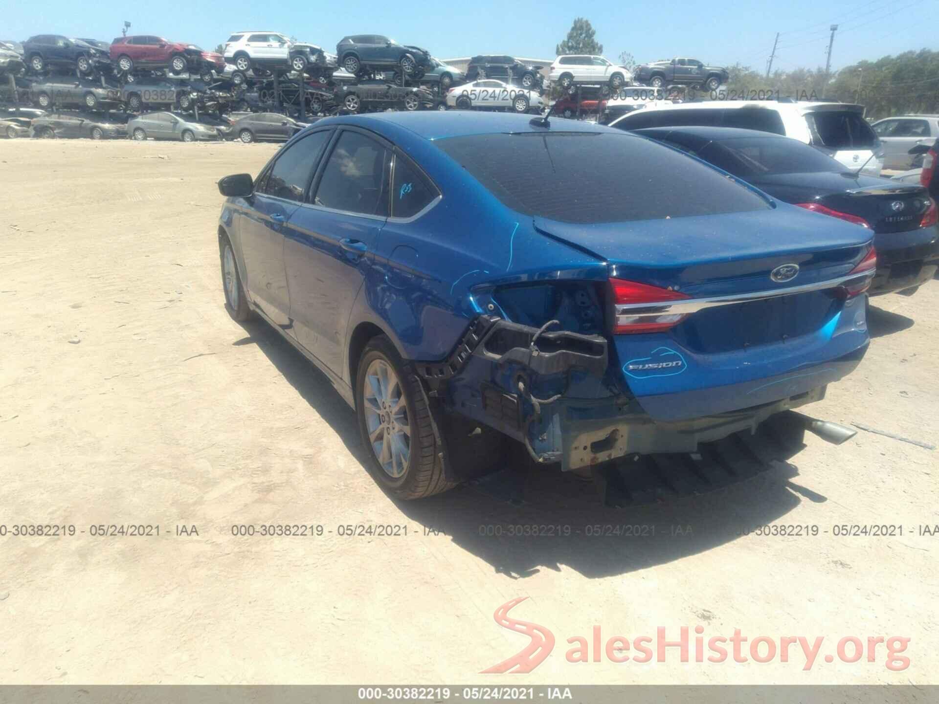 3FA6P0H77HR181235 2017 FORD FUSION