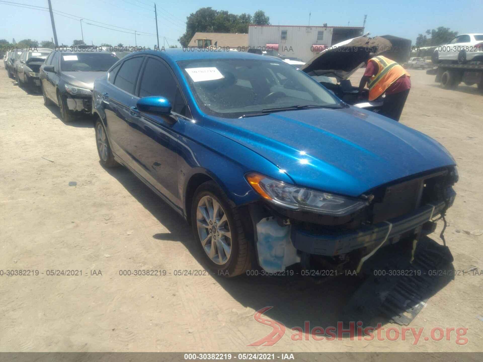 3FA6P0H77HR181235 2017 FORD FUSION