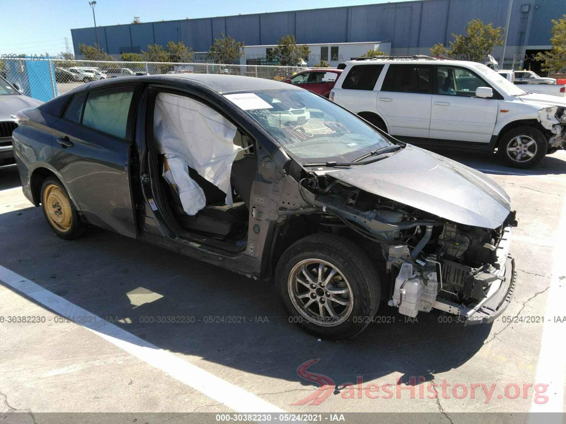 JTDKBRFU7H3042614 2017 TOYOTA PRIUS