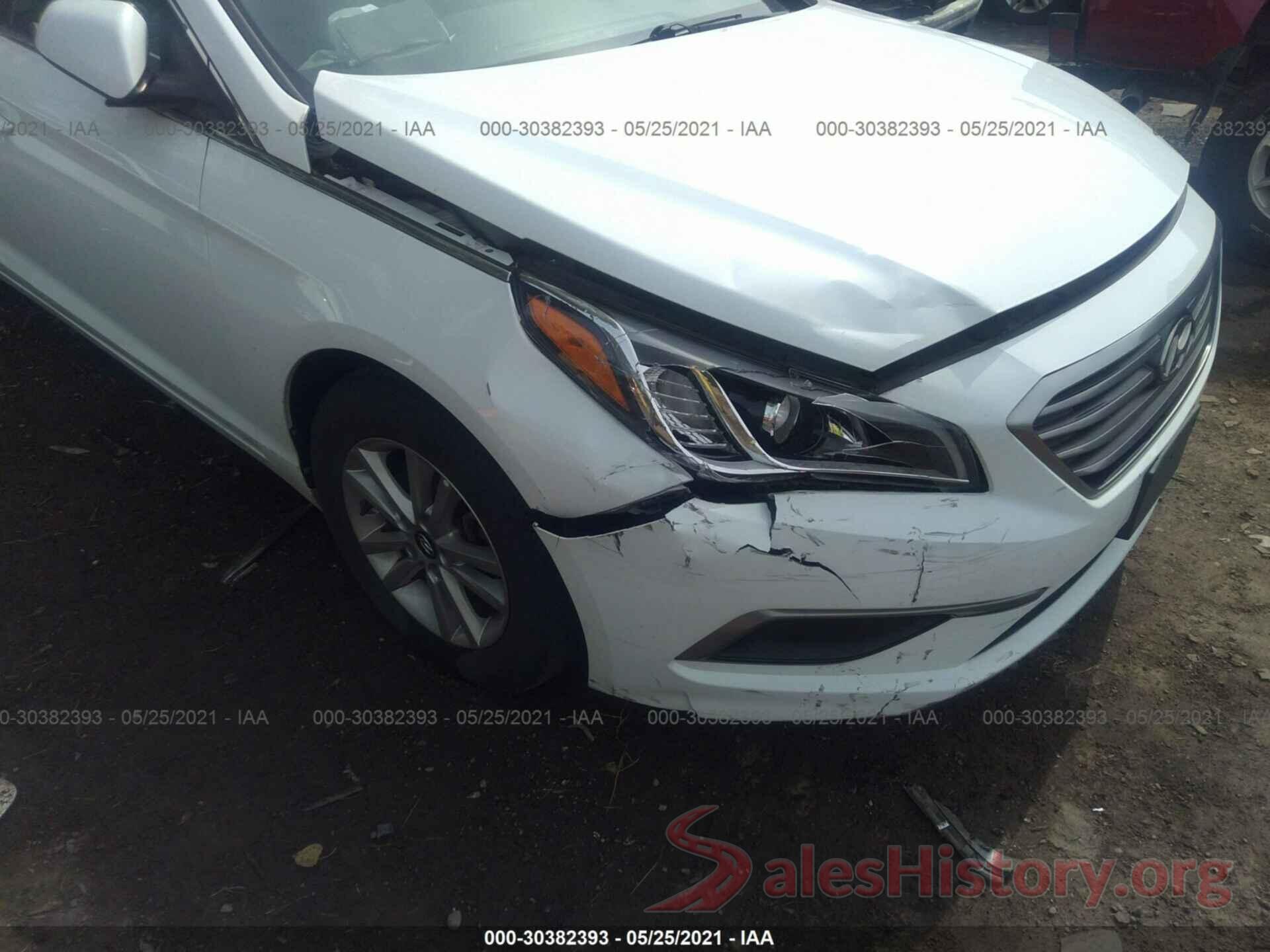 5NPE24AF7GH372572 2016 HYUNDAI SONATA