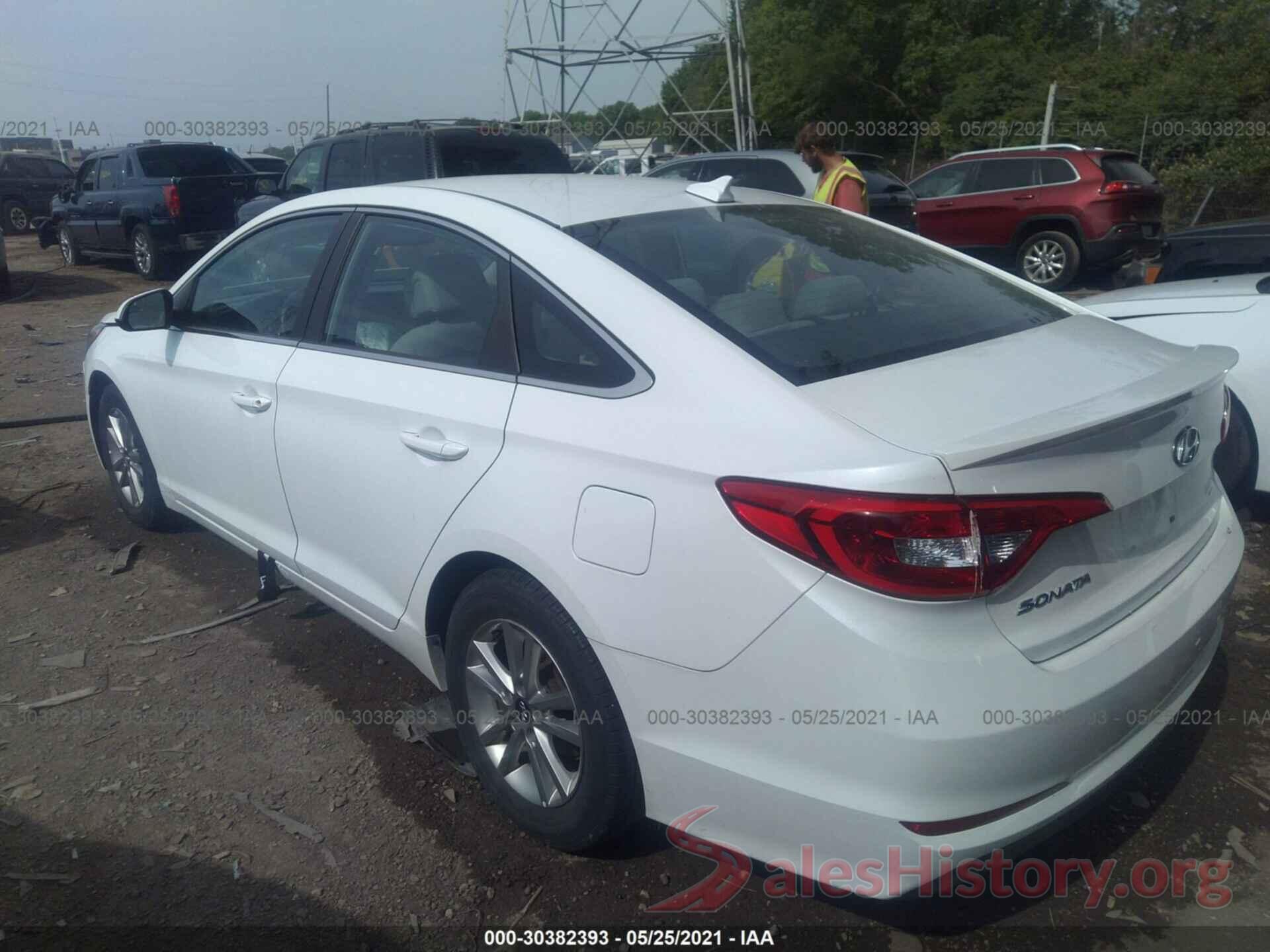 5NPE24AF7GH372572 2016 HYUNDAI SONATA