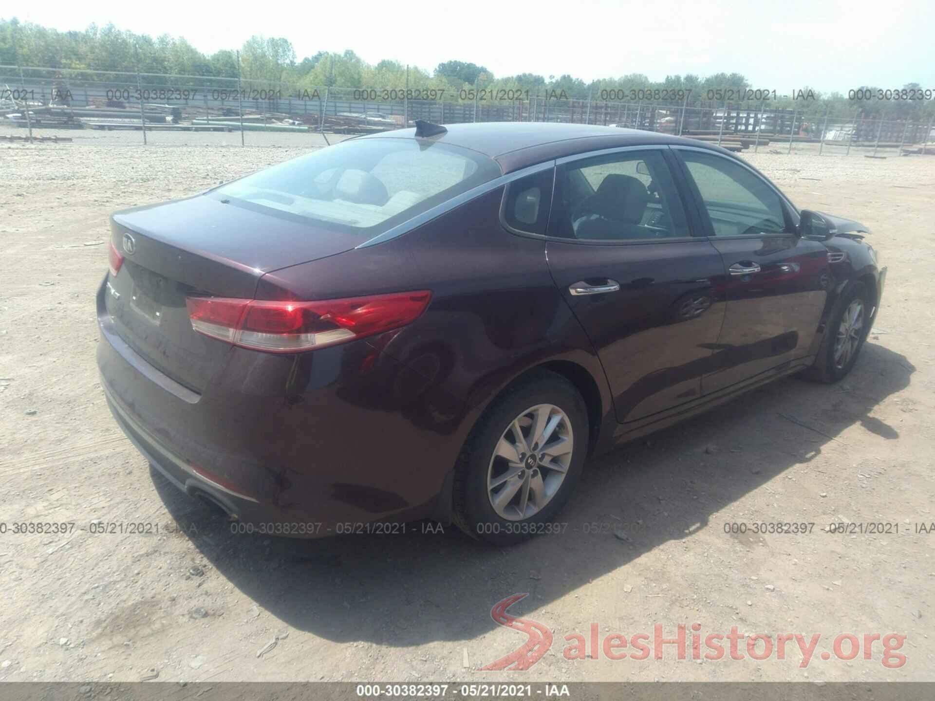 5XXGT4L31GG051857 2016 KIA OPTIMA