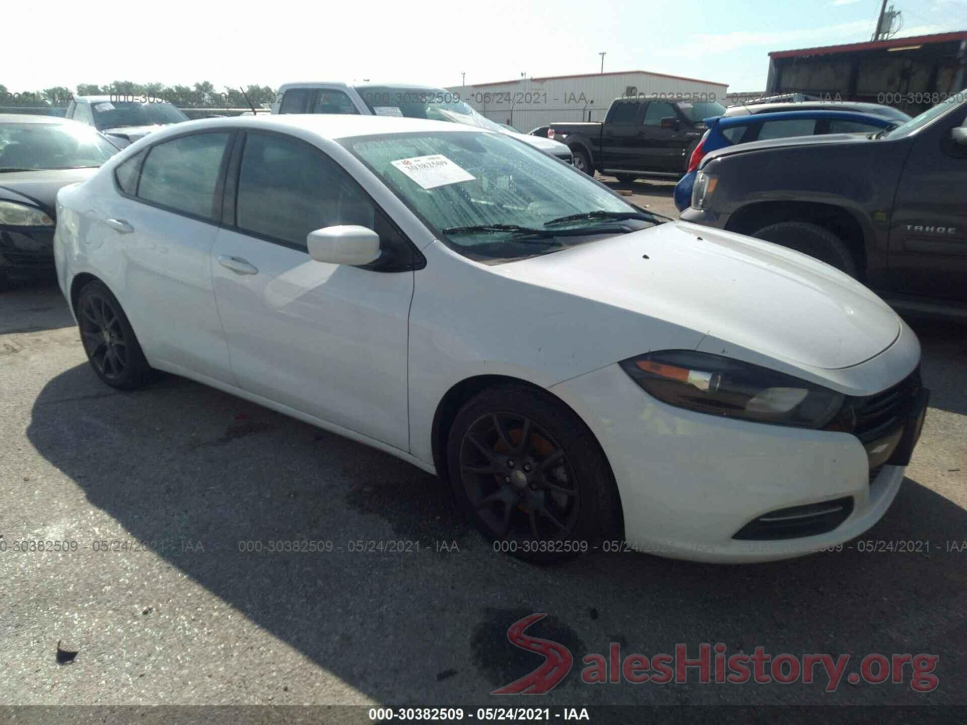 1C3CDFAA0GD623864 2016 DODGE DART