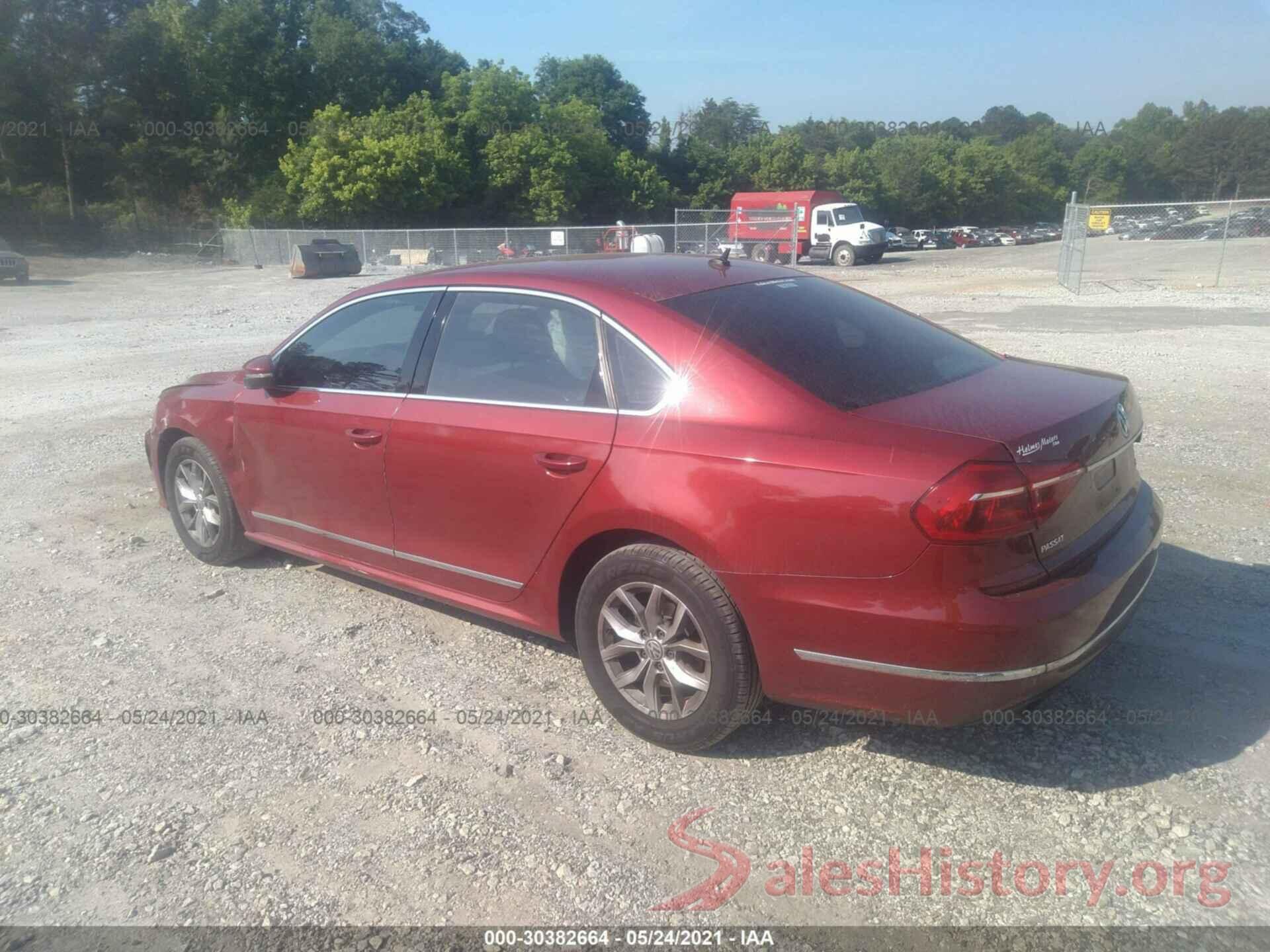 1VWAT7A38GC011248 2016 VOLKSWAGEN PASSAT