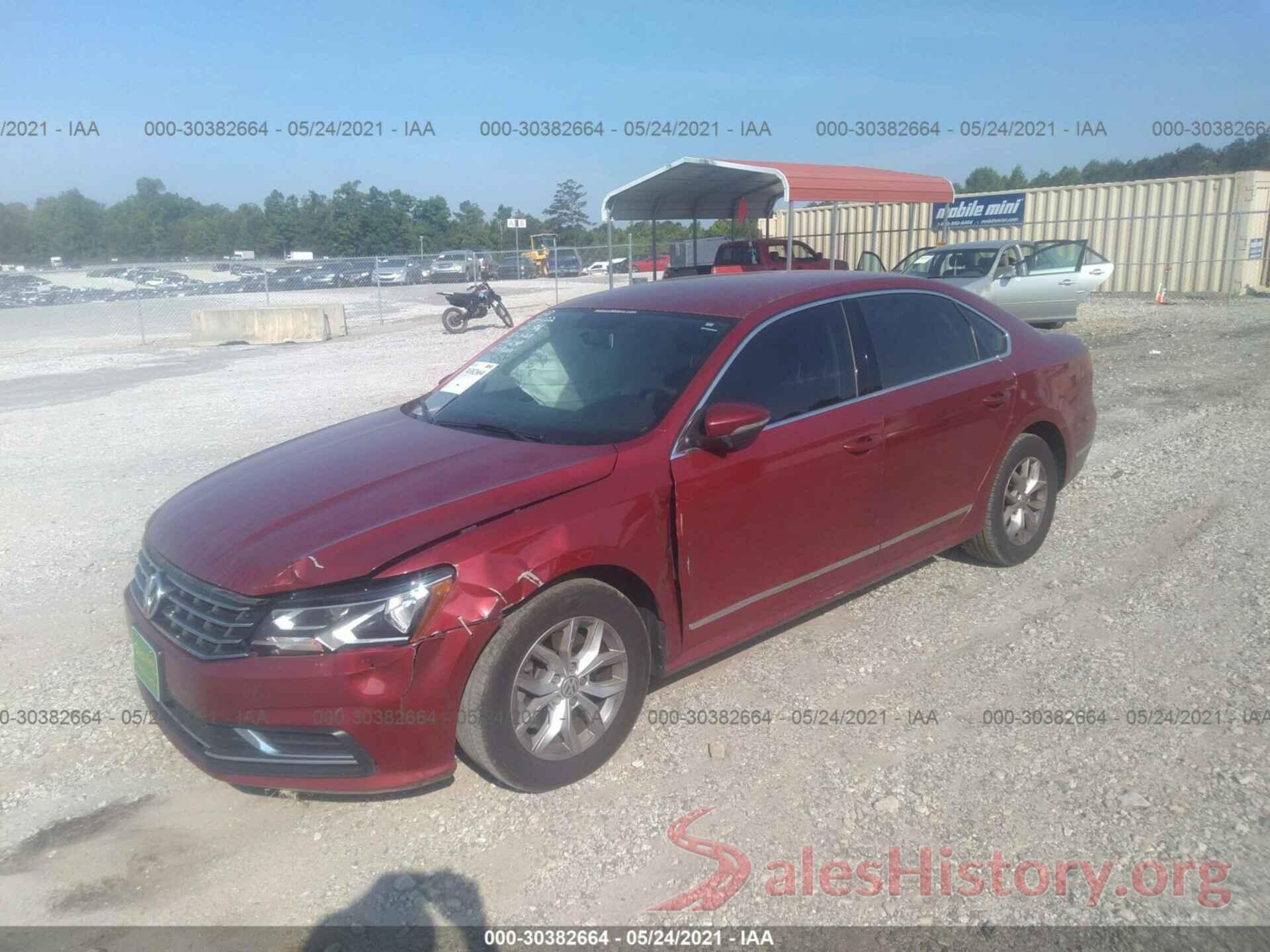 1VWAT7A38GC011248 2016 VOLKSWAGEN PASSAT