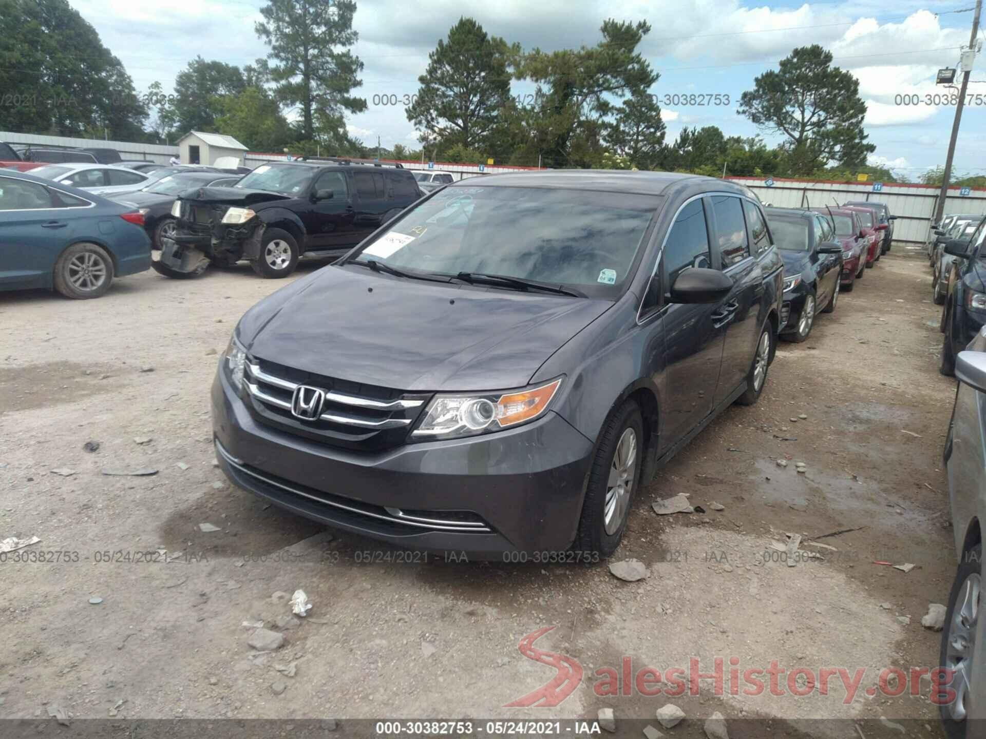 5FNRL5H23GB129525 2016 HONDA ODYSSEY