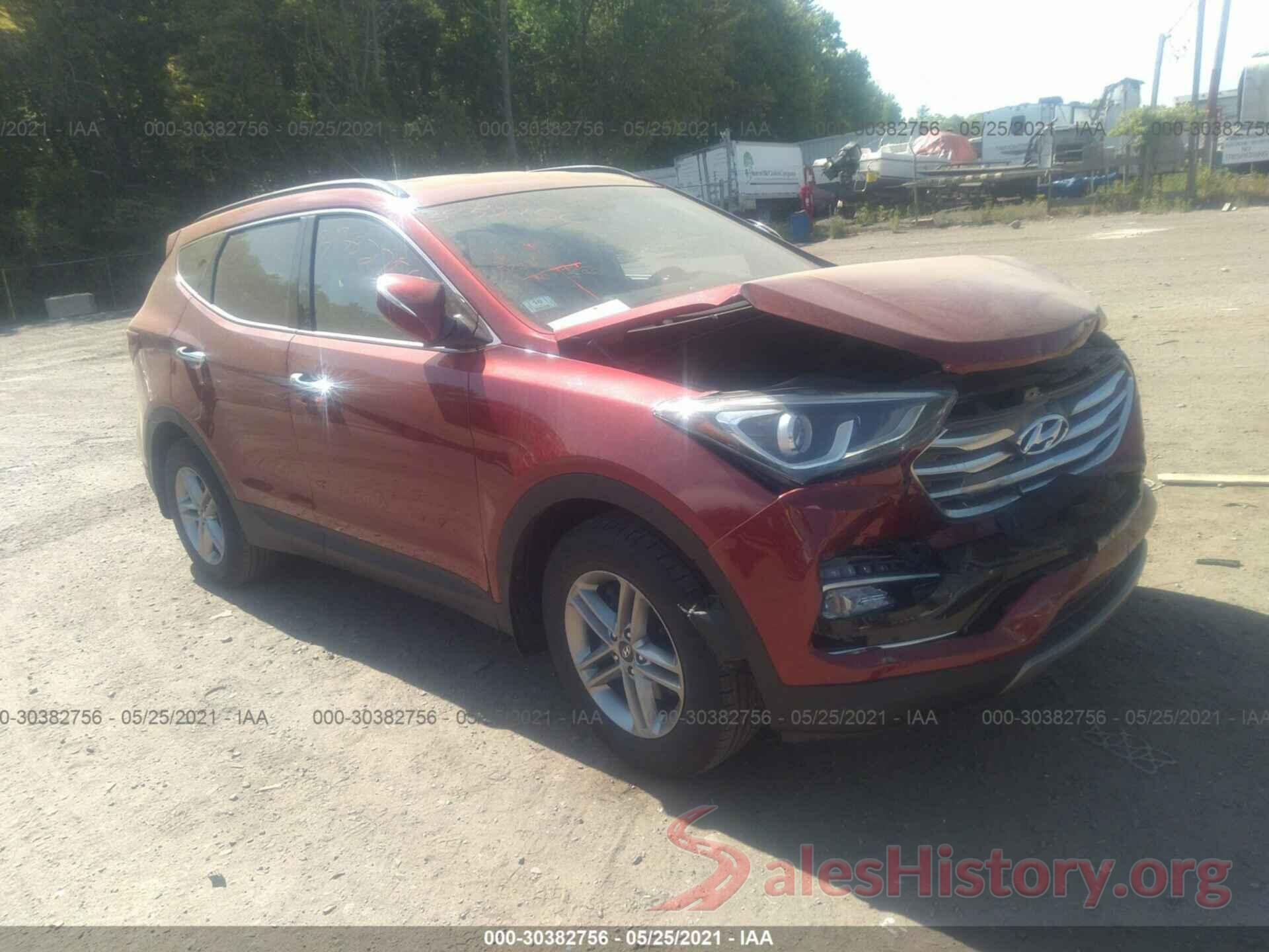 5XYZUDLB4JG505566 2018 HYUNDAI SANTA FE SPORT