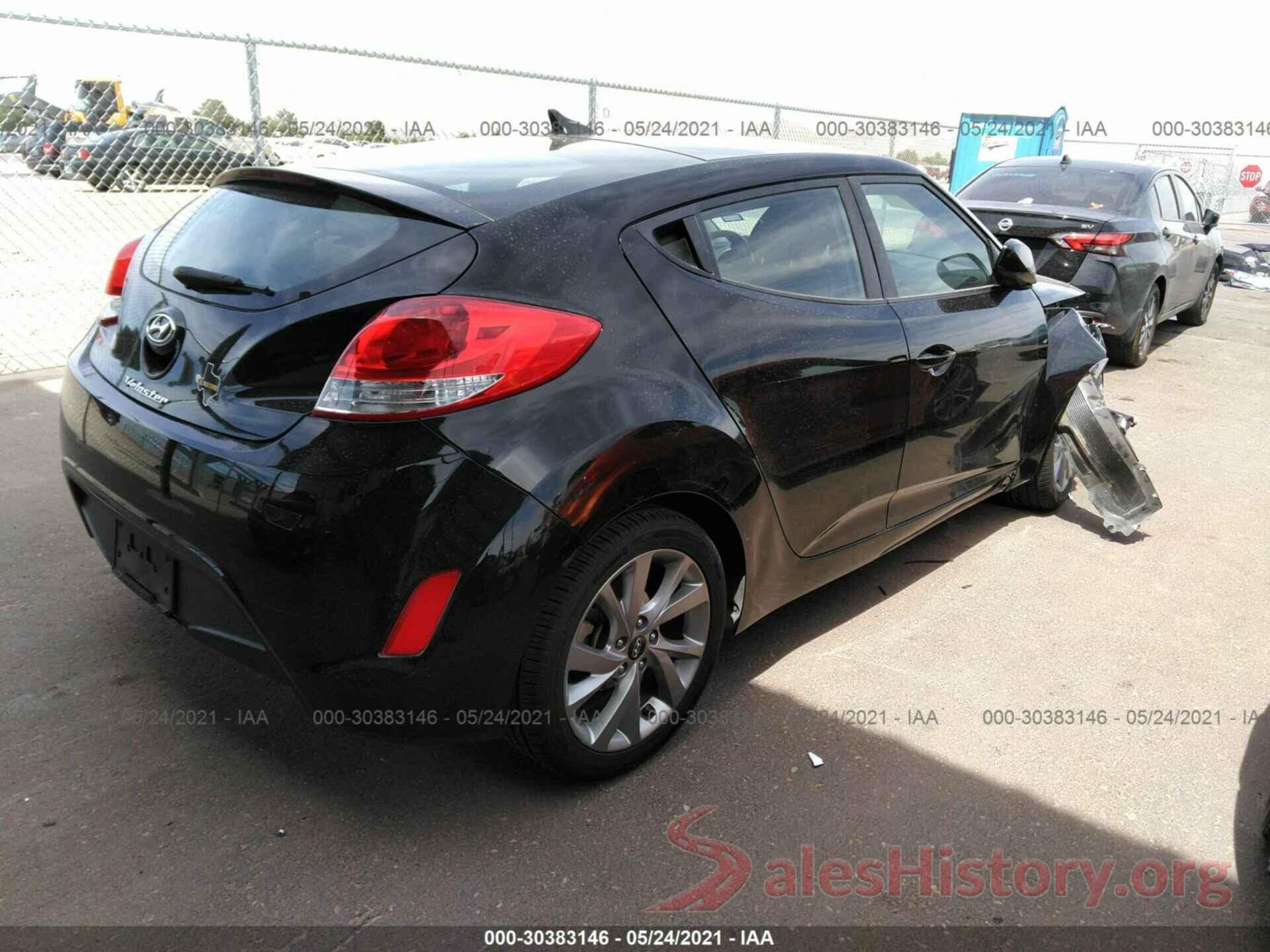 KMHTC6AD0HU310853 2017 HYUNDAI VELOSTER