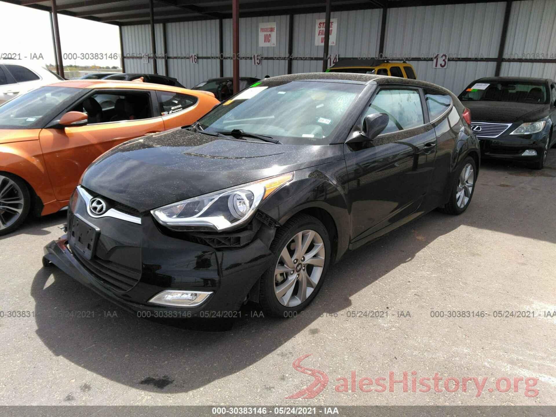 KMHTC6AD0HU310853 2017 HYUNDAI VELOSTER