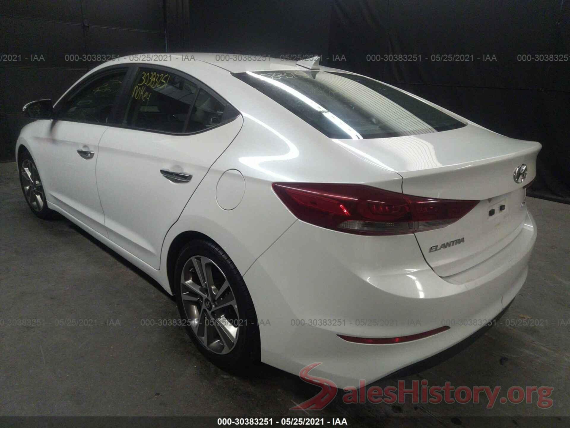 5NPD84LFXHH109713 2017 HYUNDAI ELANTRA