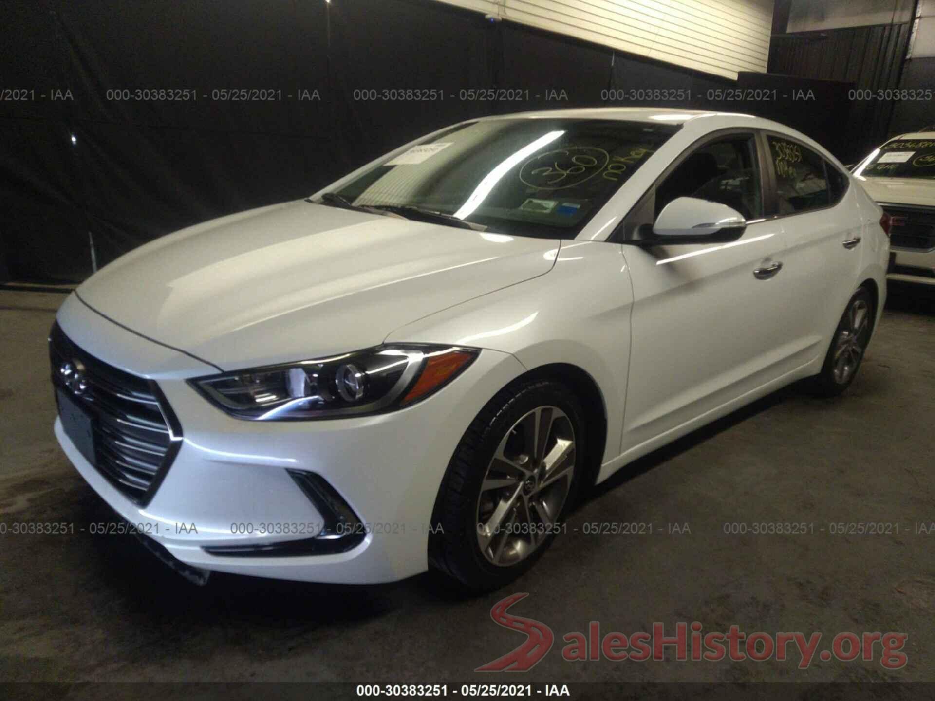 5NPD84LFXHH109713 2017 HYUNDAI ELANTRA