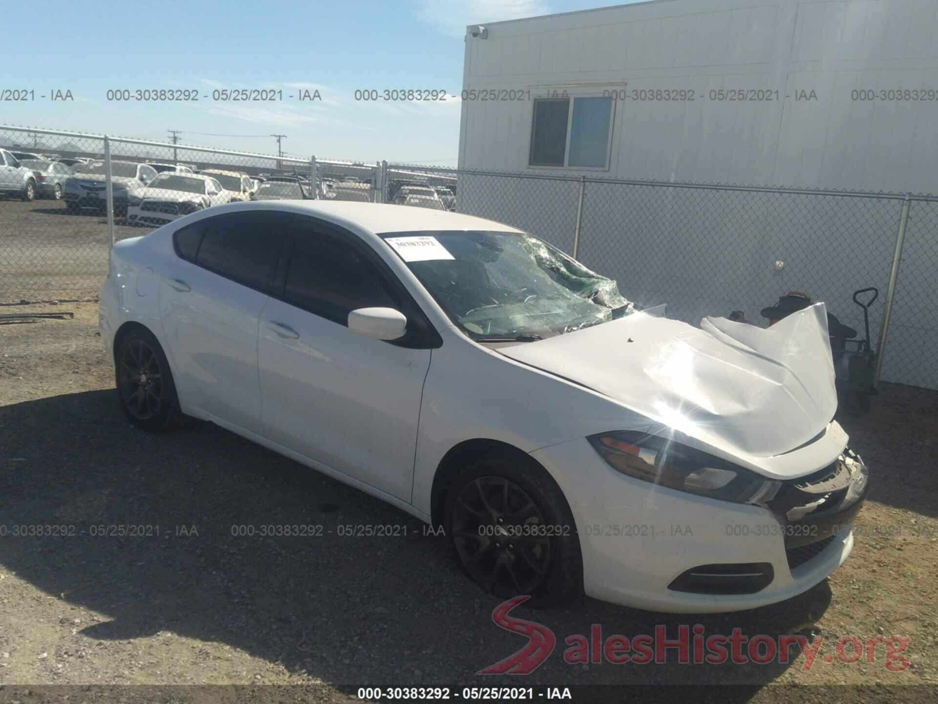 1C3CDFAA4GD606646 2016 DODGE DART