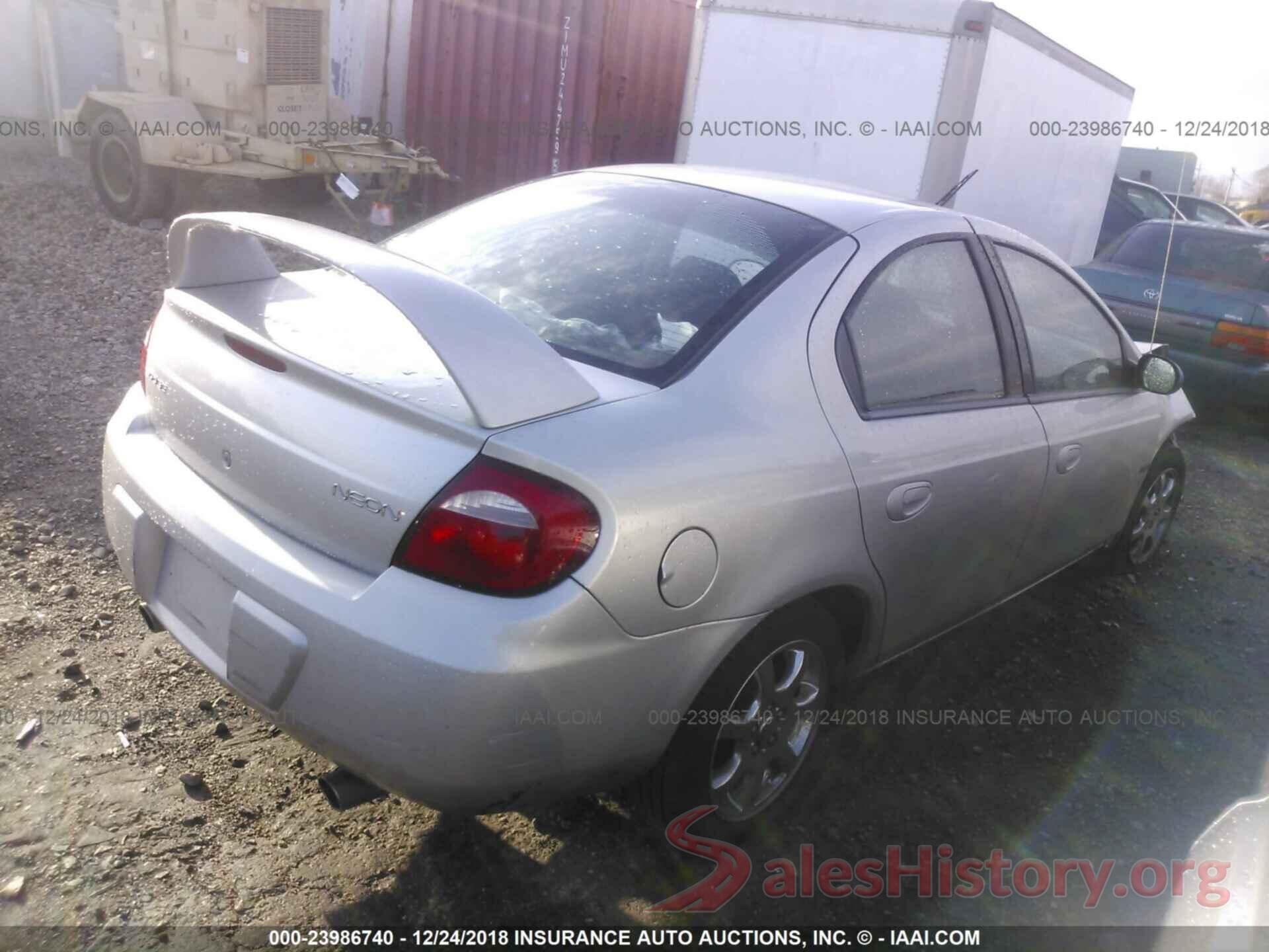 3FADP4BJ7HM149921 2005 DODGE NEON