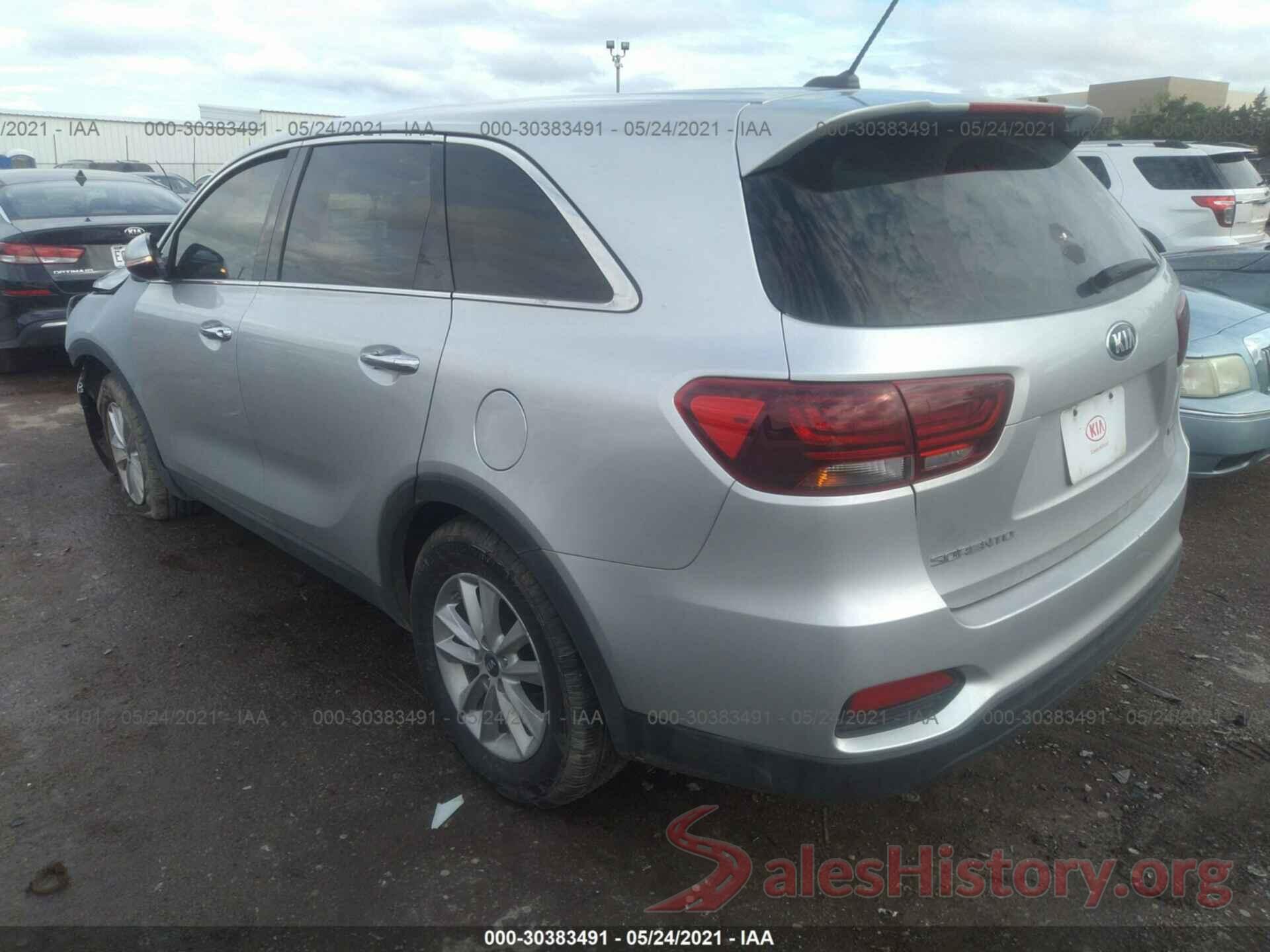 5XYPG4A36KG578465 2019 KIA SORENTO